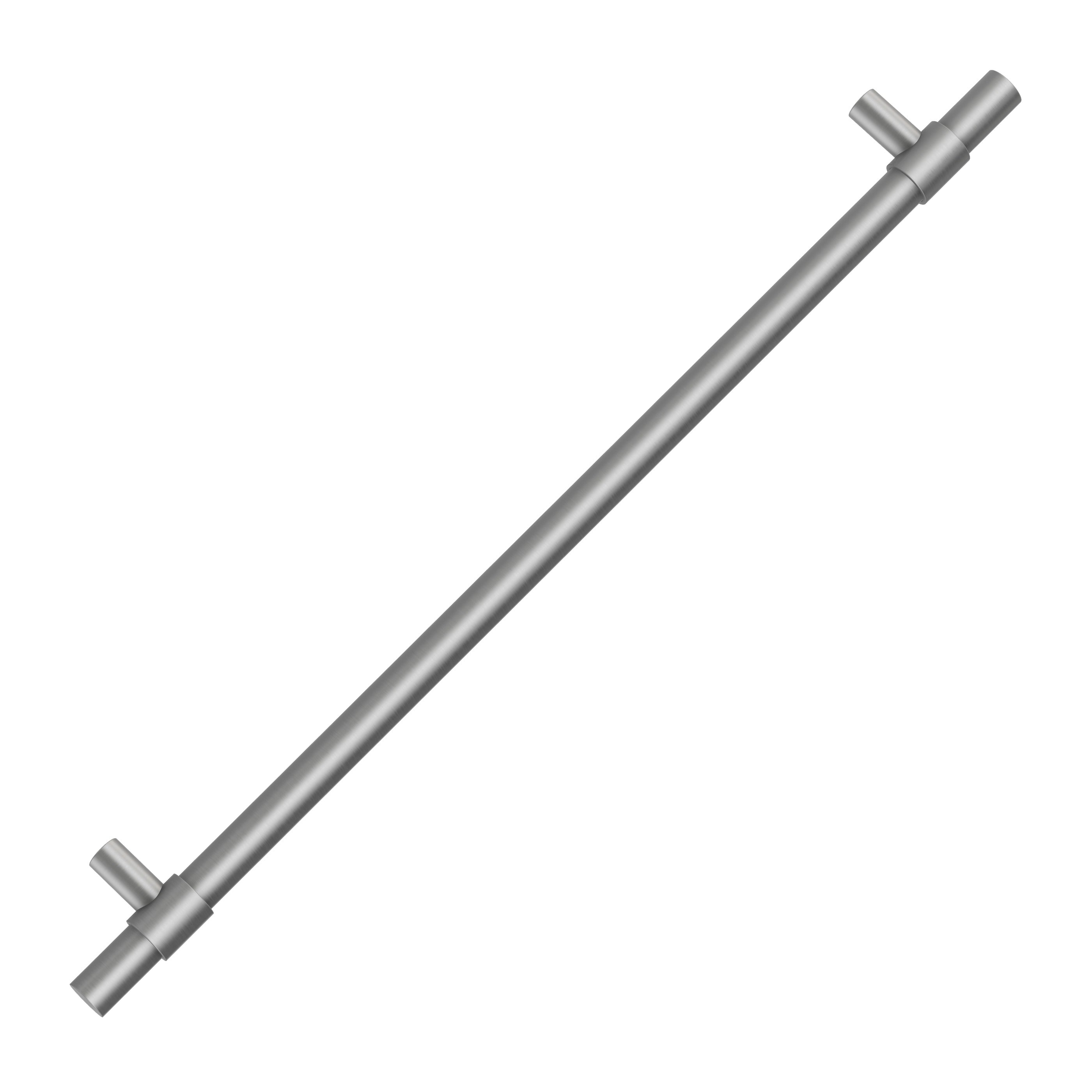 Lombardy Cabinetry Pull Handle 400mm - Brushed Nickel