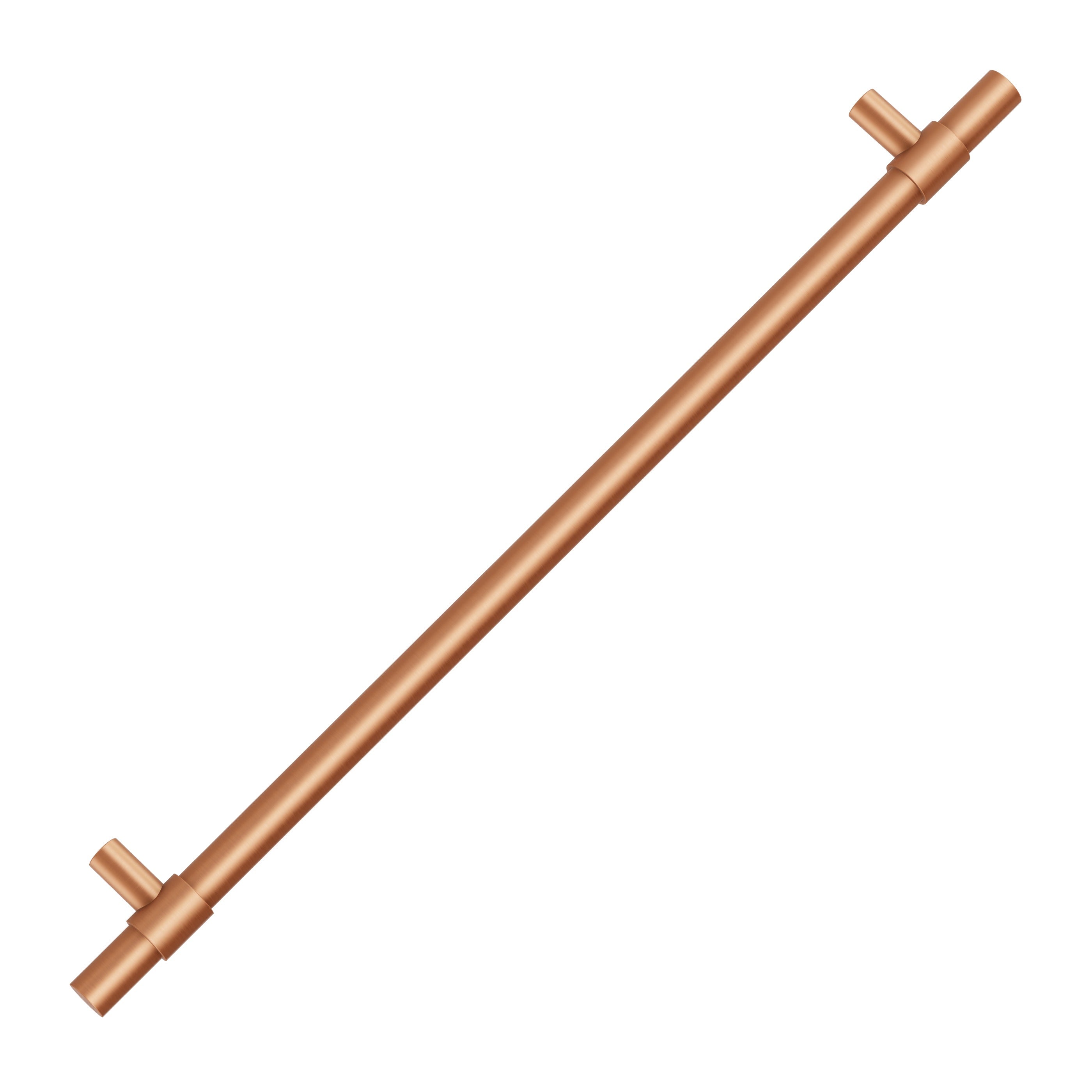 Lombardy Cabinetry Pull Handle 400mm - Brushed Copper