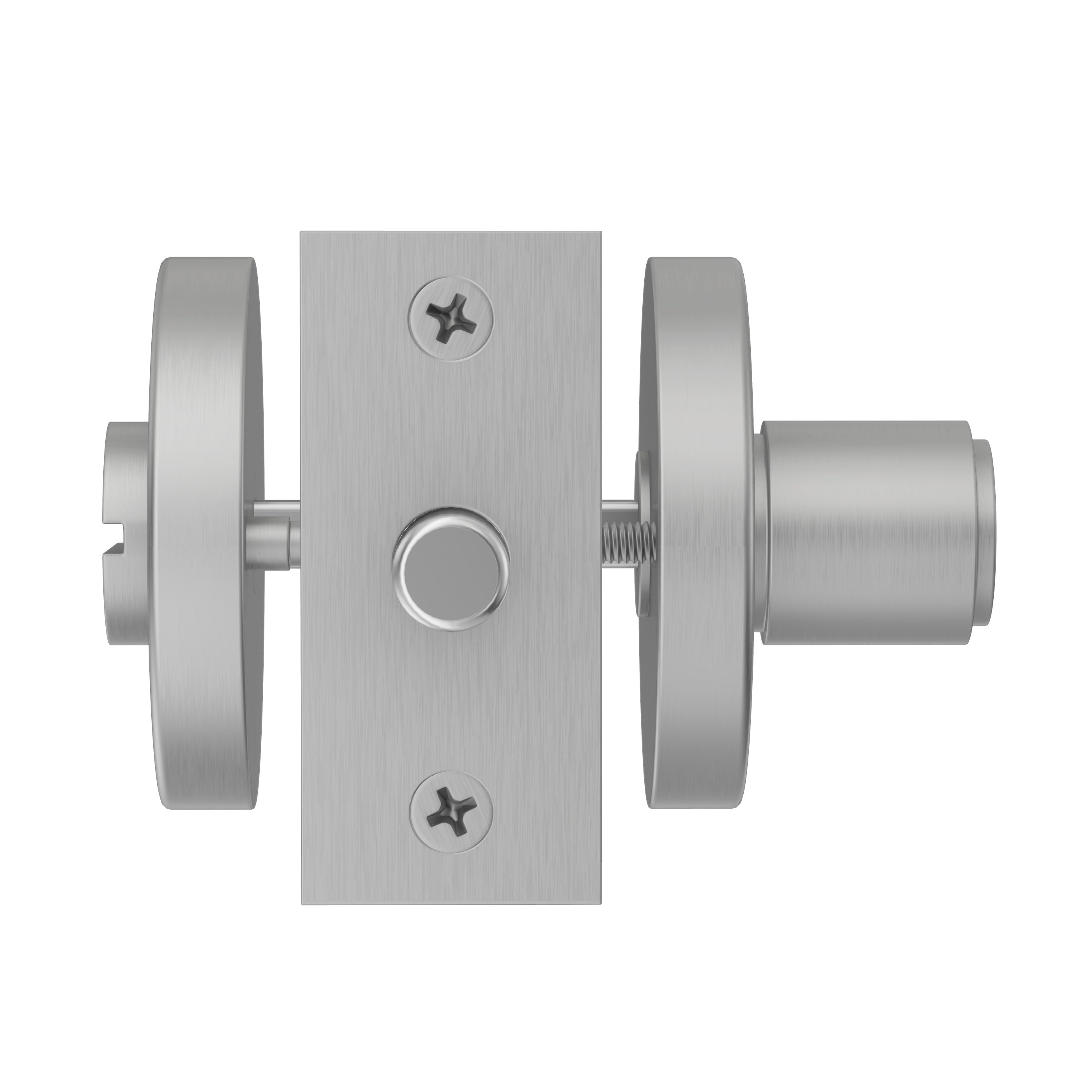 Lombardy Door Lock - Brushed Nickel