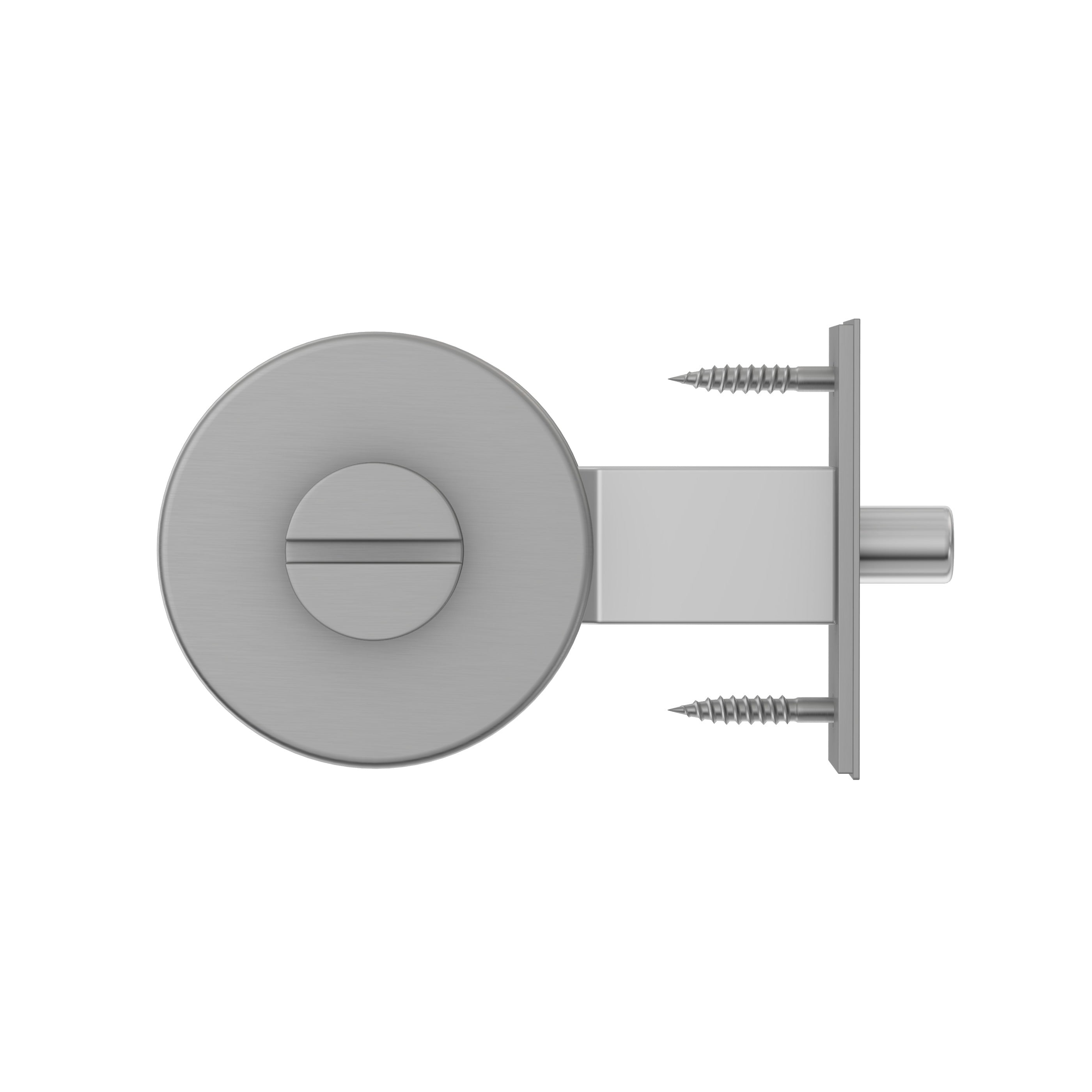 Lombardy Door Lock - Brushed Nickel