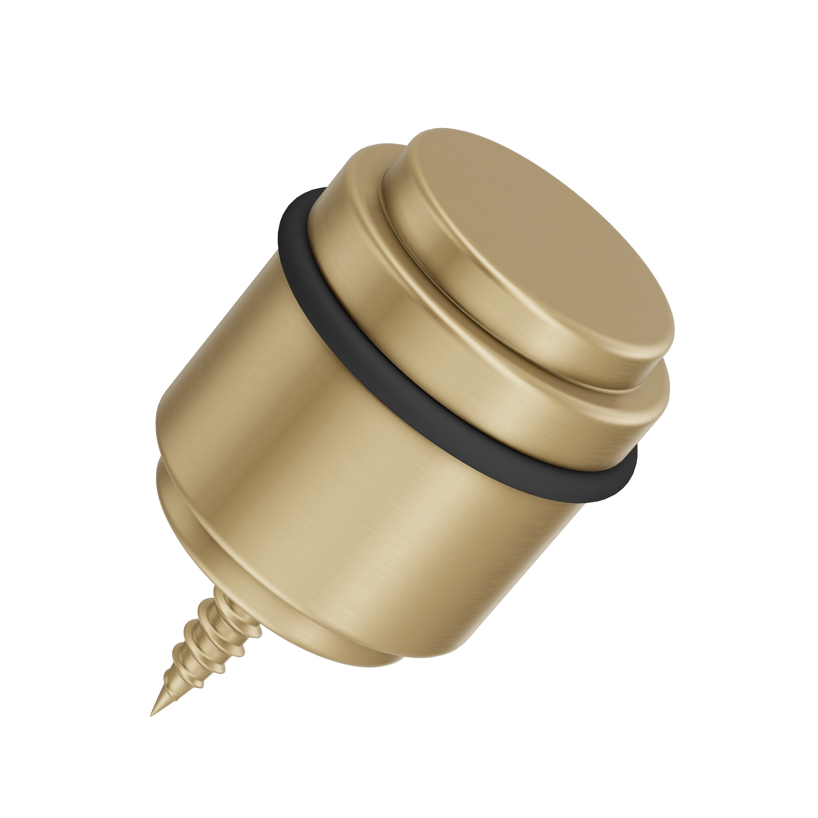 Lombardy Door Stop - Brushed Brass