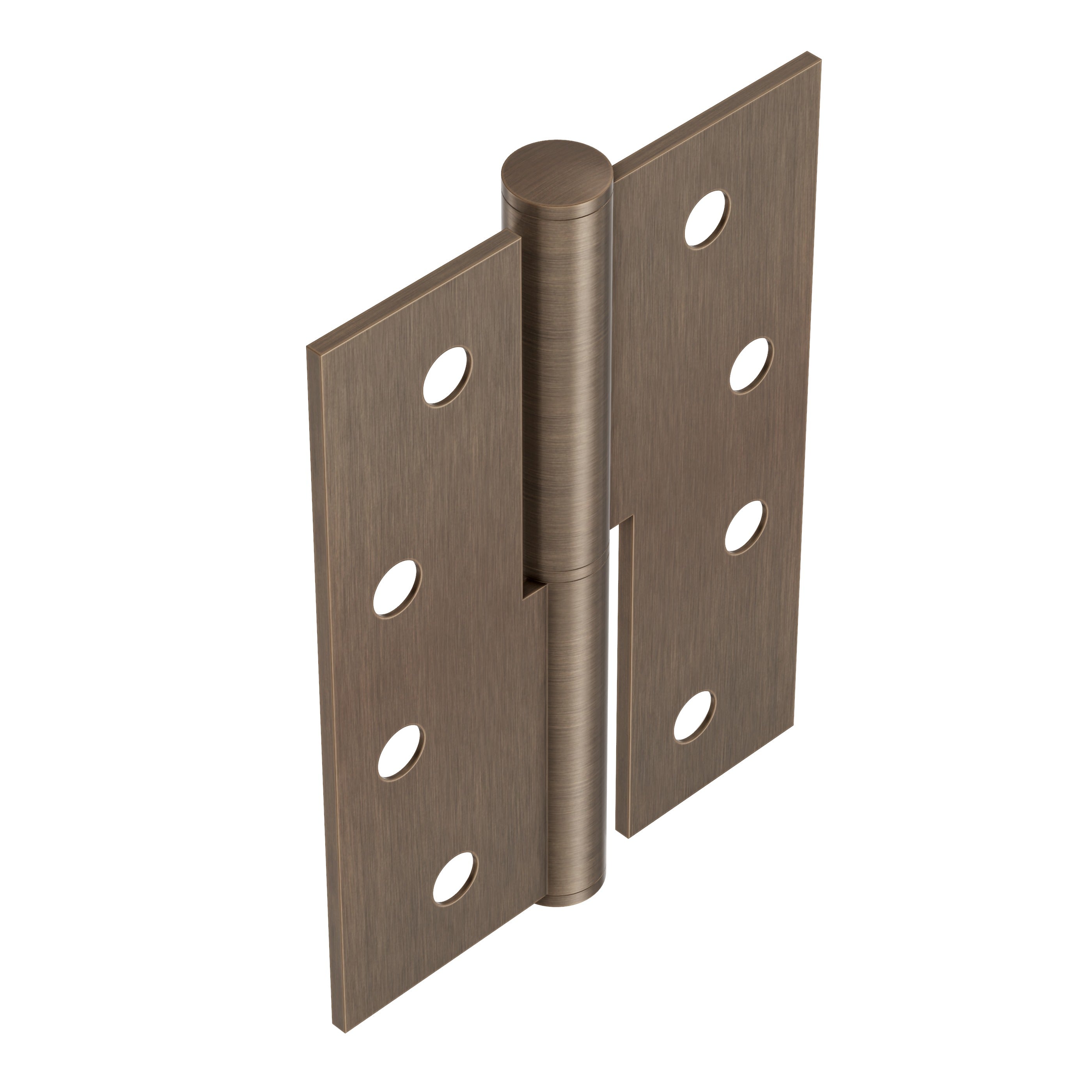 Lombardy Lift Off Left Hand Hinge (Pair) – Antique Brass