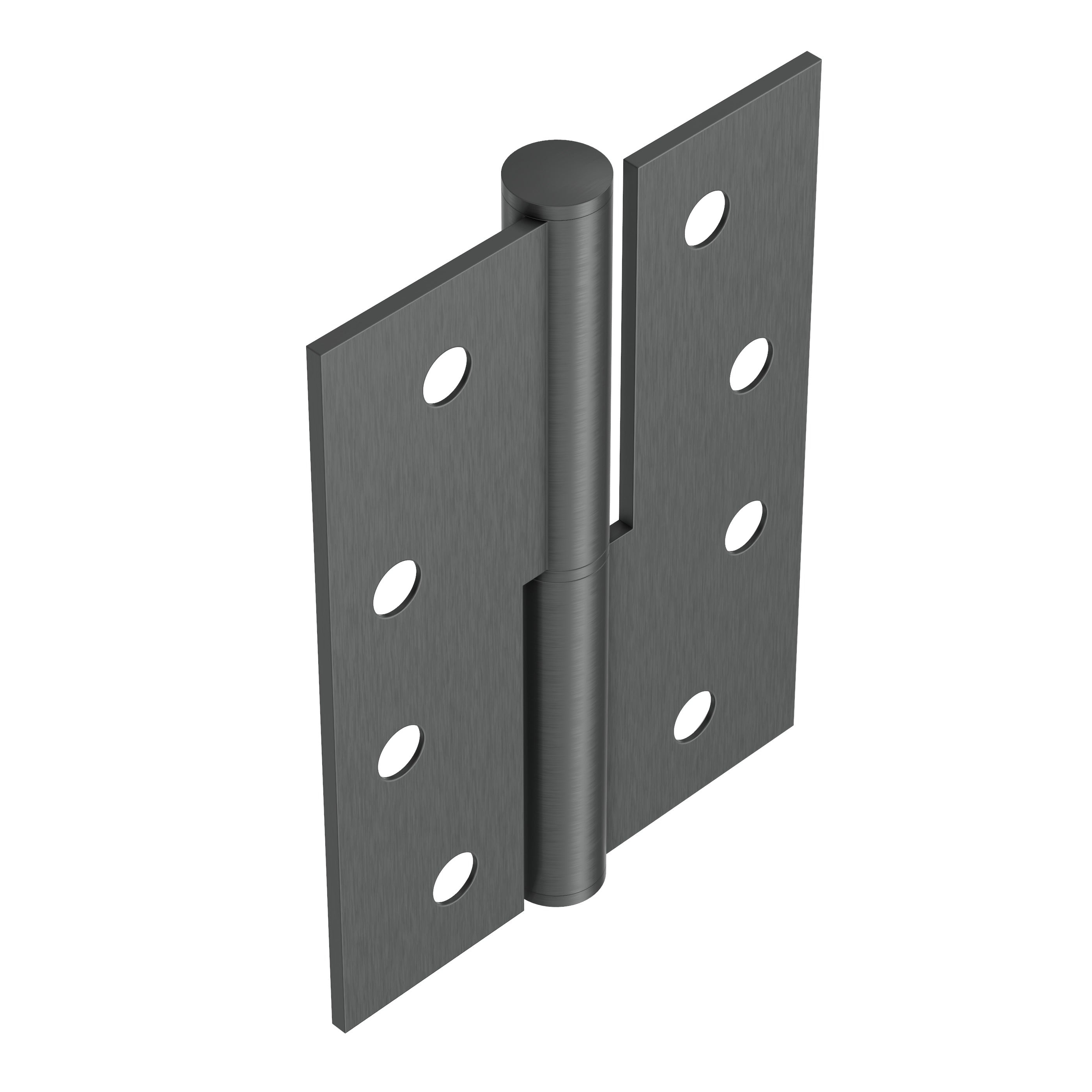 Lombardy Lift Off Right Hand Hinge (Pair) – Gun Metal Brushed