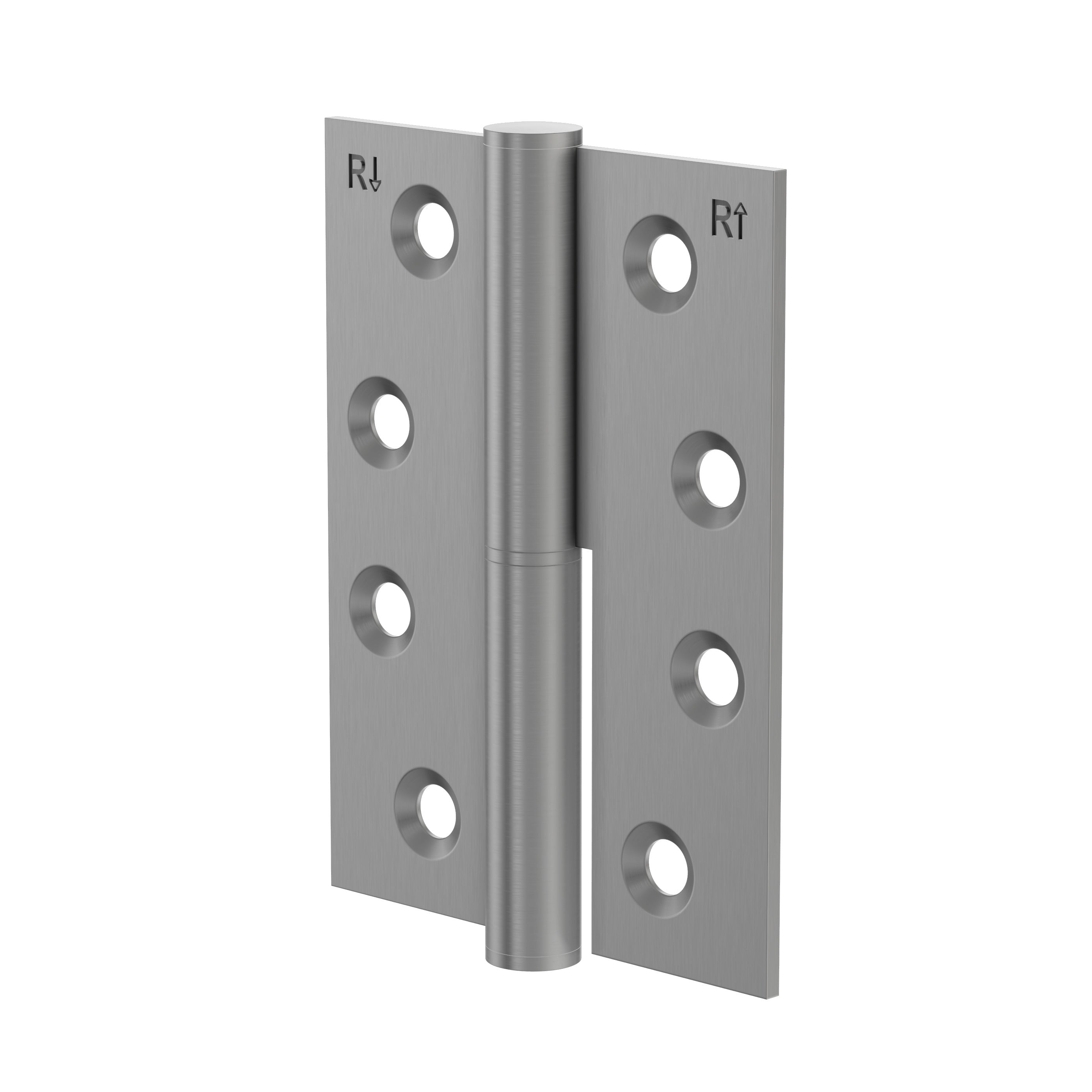 Lombardy Lift Off Right Hand Hinge (Pair) – Brushed Nickel