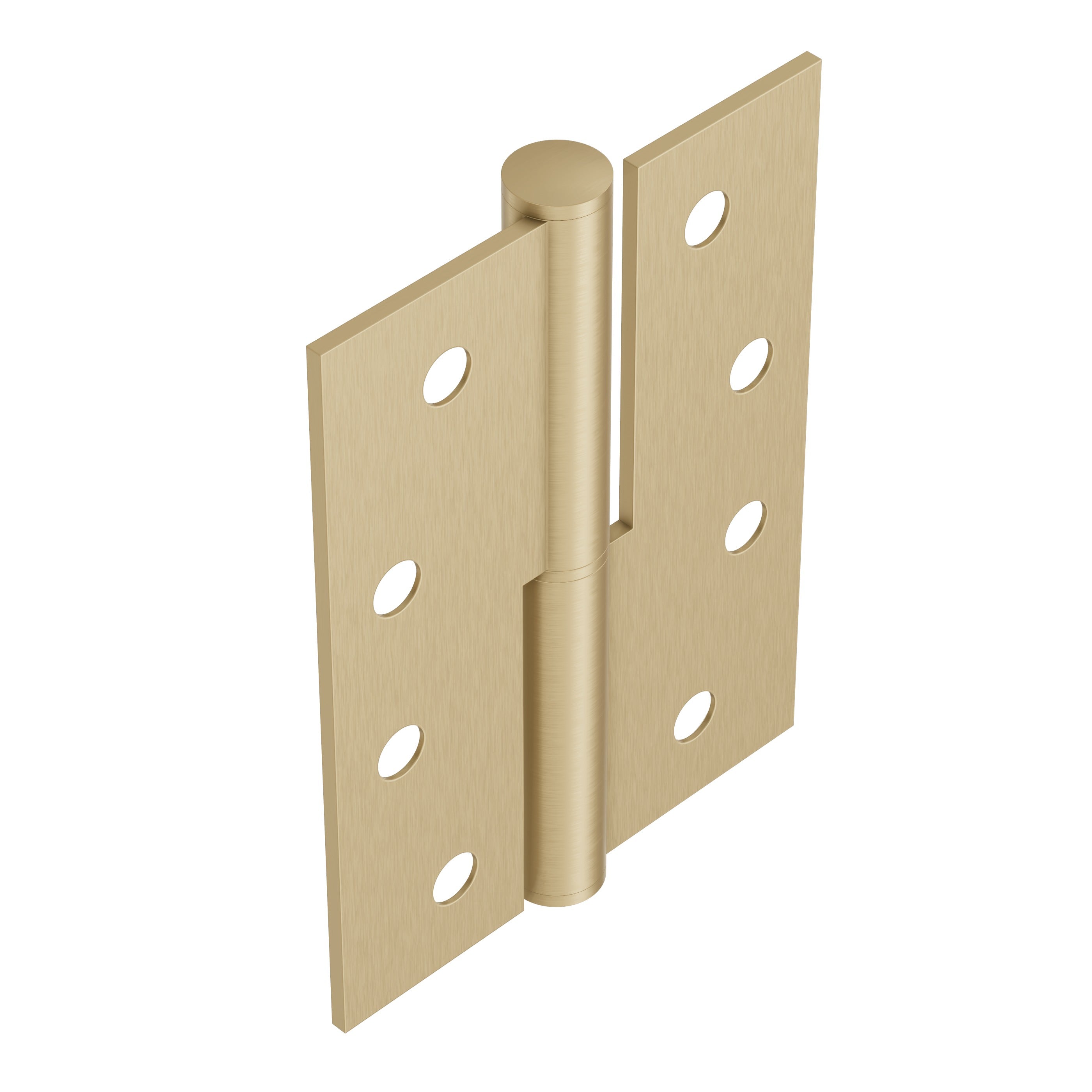 Lombardy Lift Off Right Hand Hinge (Pair) – Brushed Brass