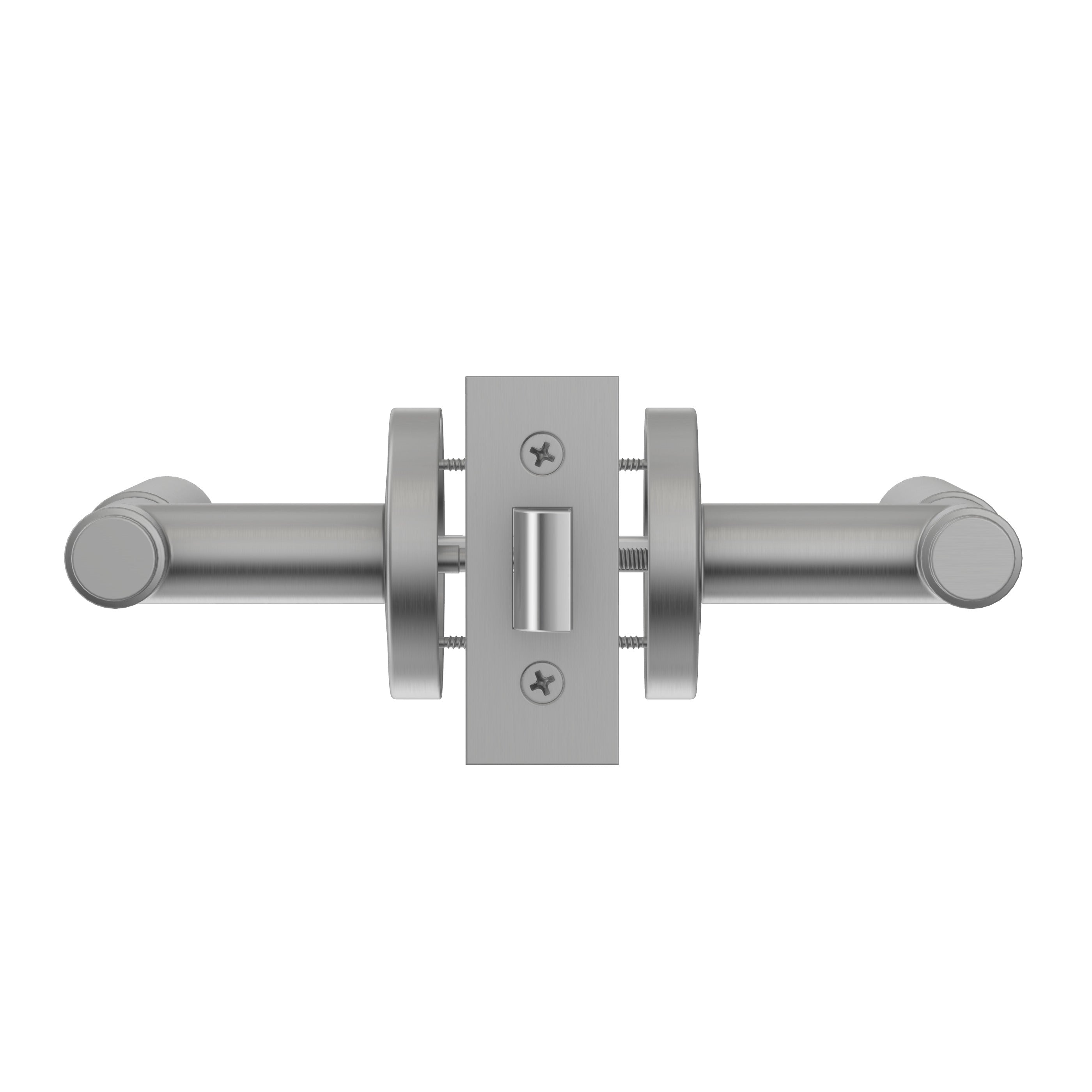 Lombardy Passage Door Handle - Brushed Nickel