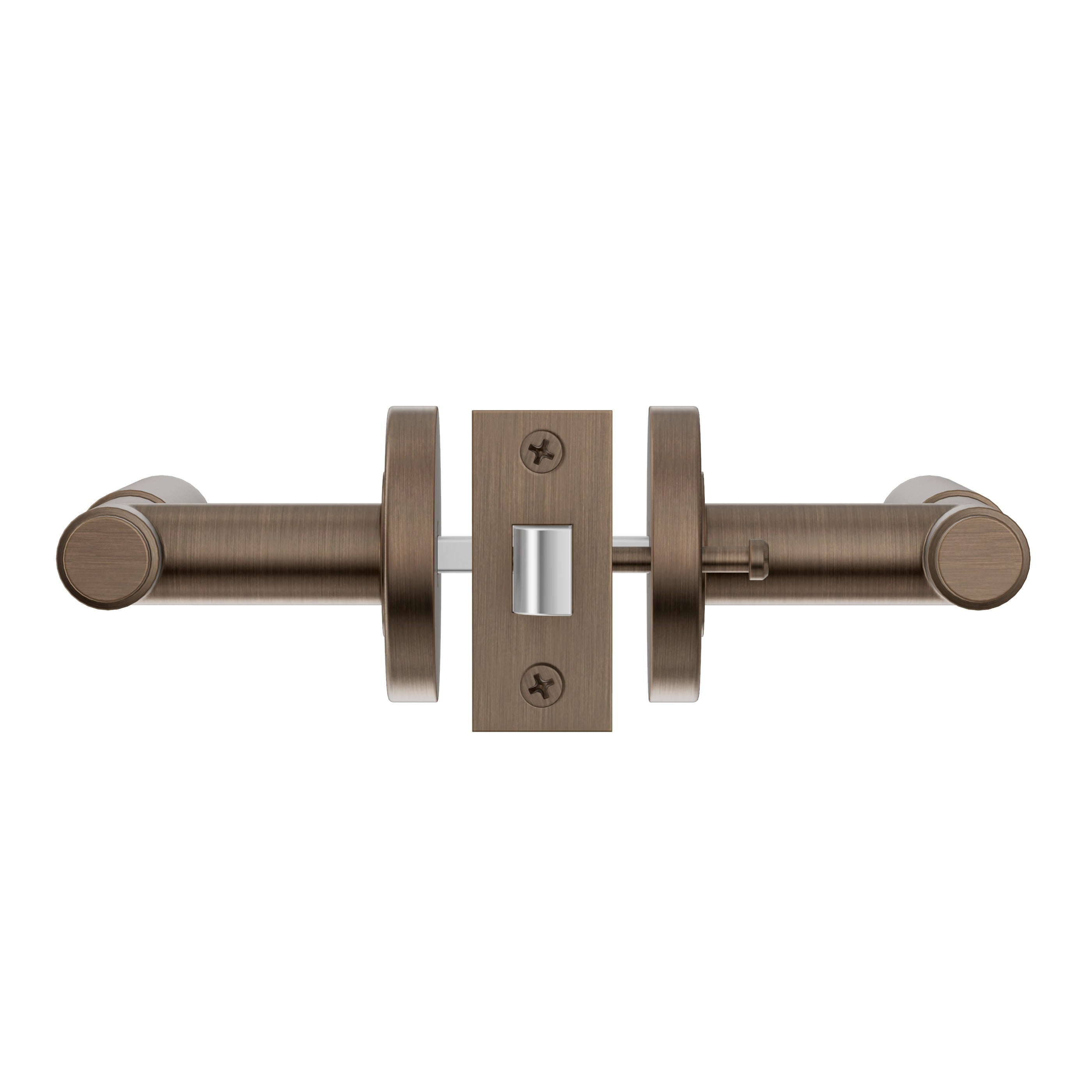 Lombardy Privacy Door Handle - Antique Brass