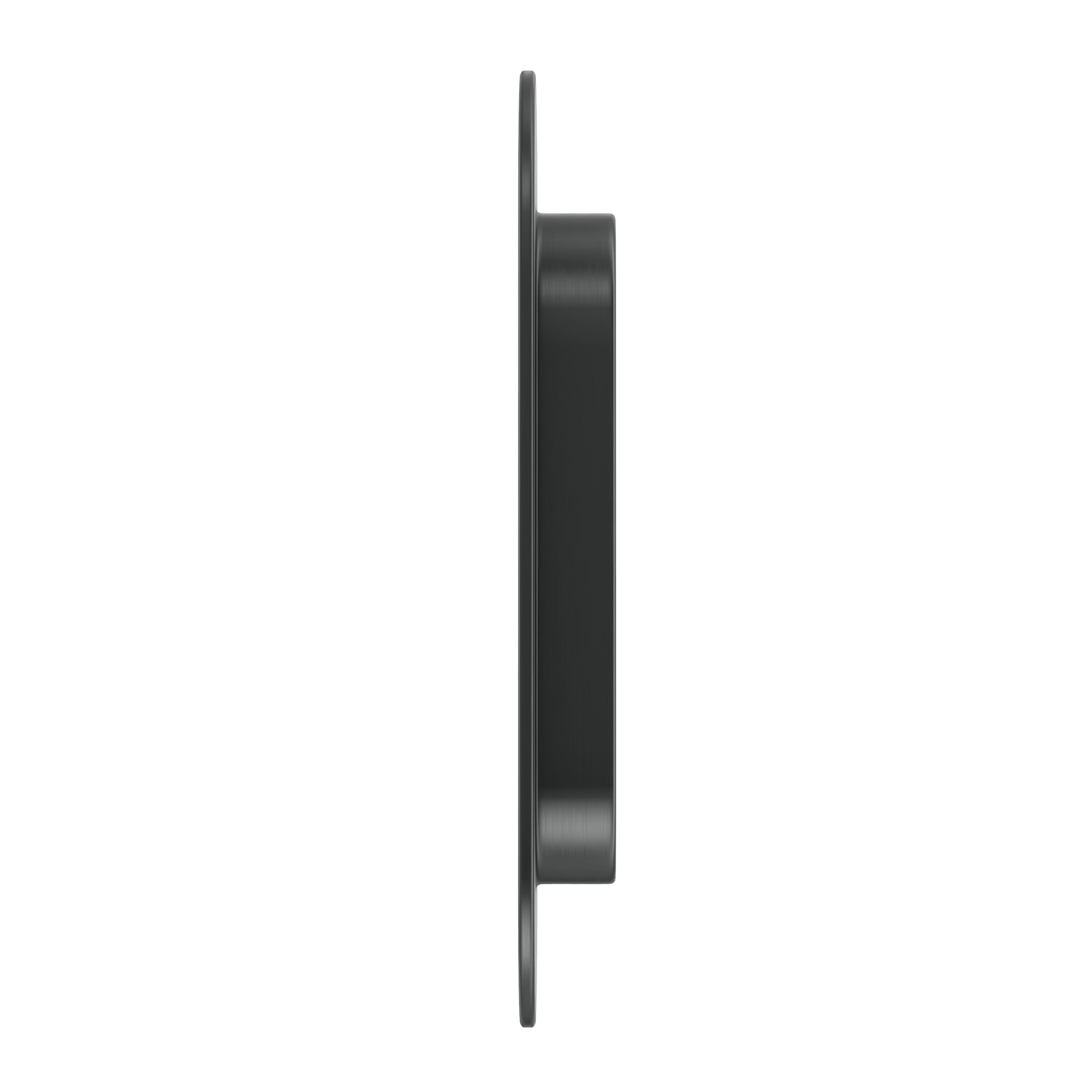 Lombardy Sliding Door Flush Pull – Gun Metal Brushed
