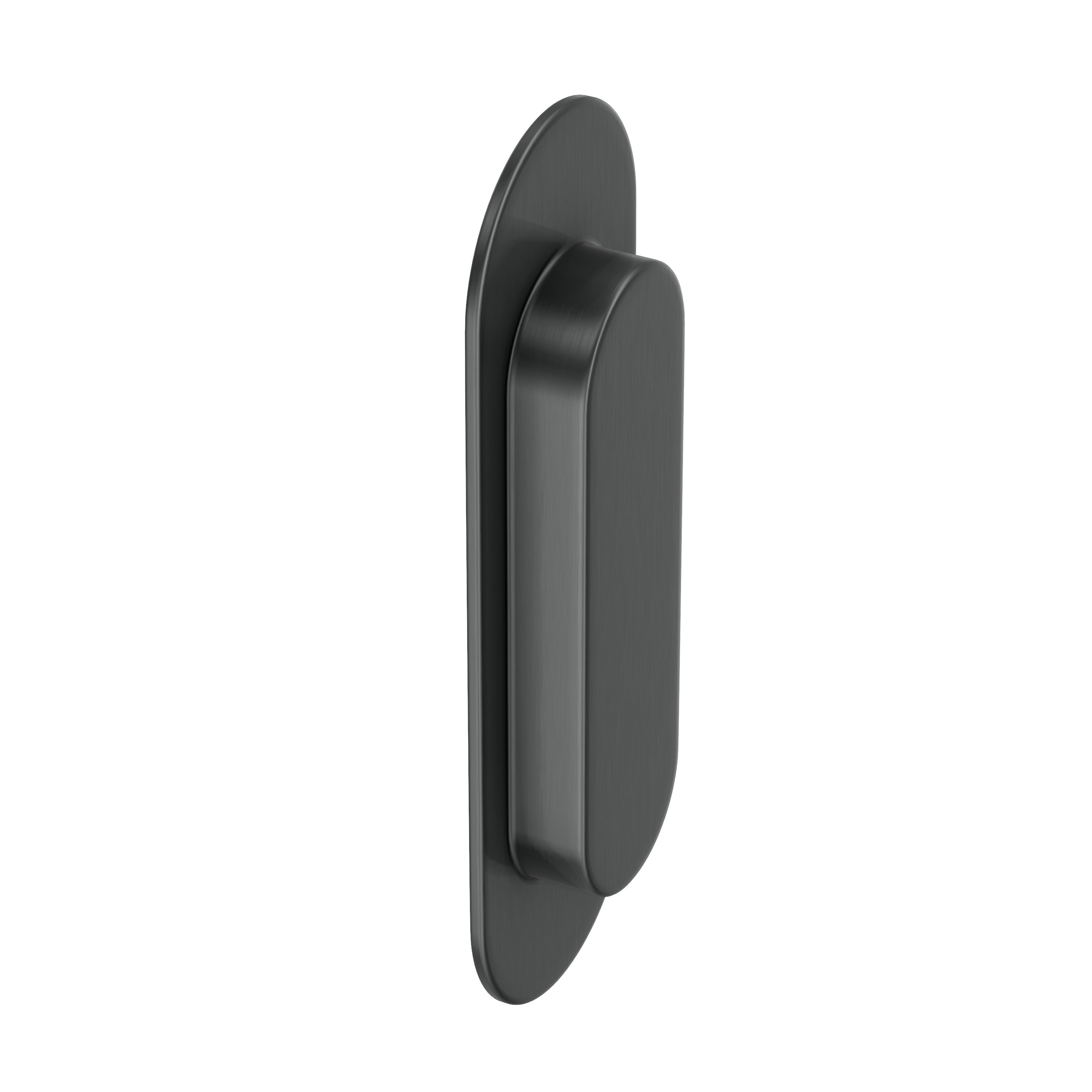 Lombardy Sliding Door Flush Pull – Gun Metal Brushed