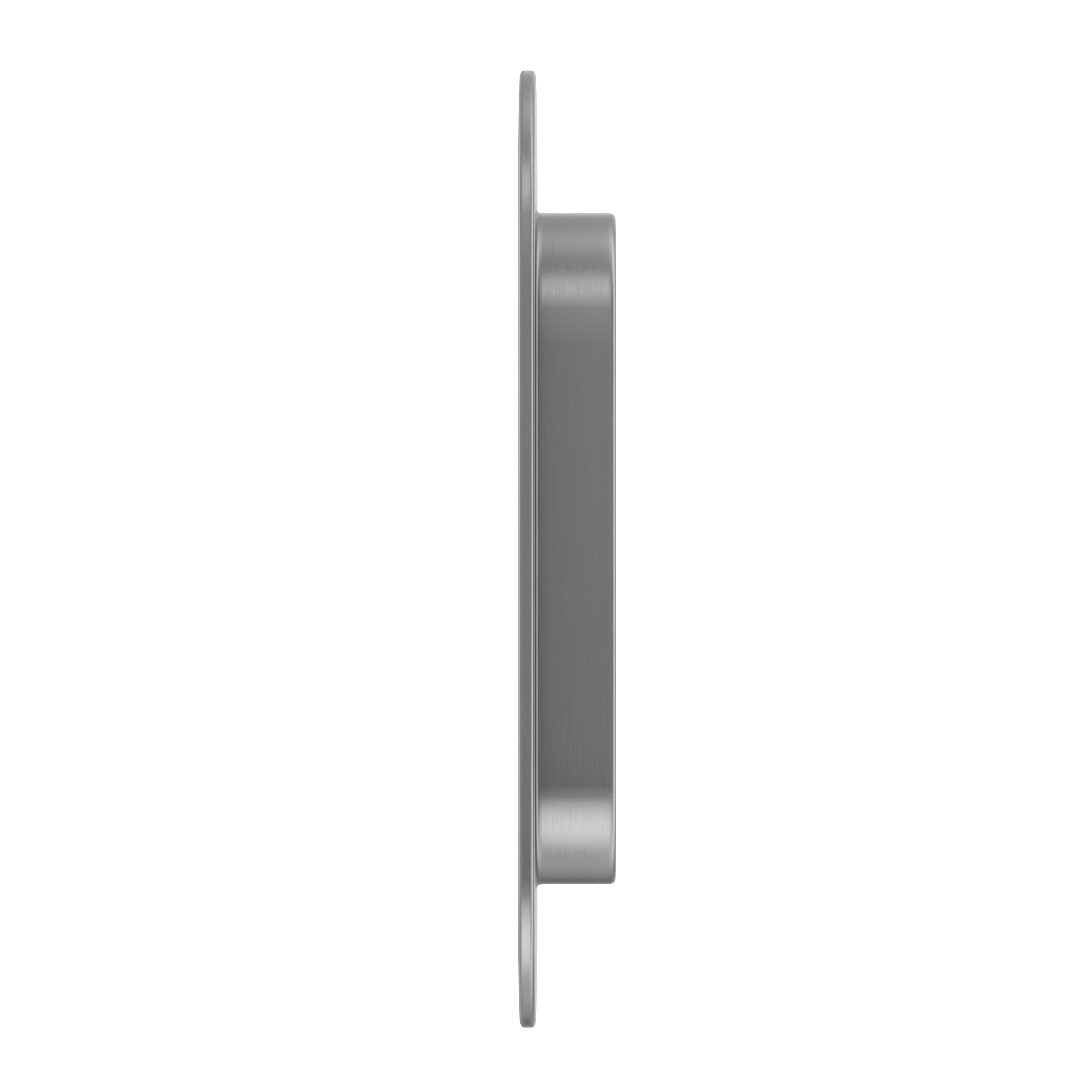 Lombardy Sliding Door Flush Pull – Brushed Nickel
