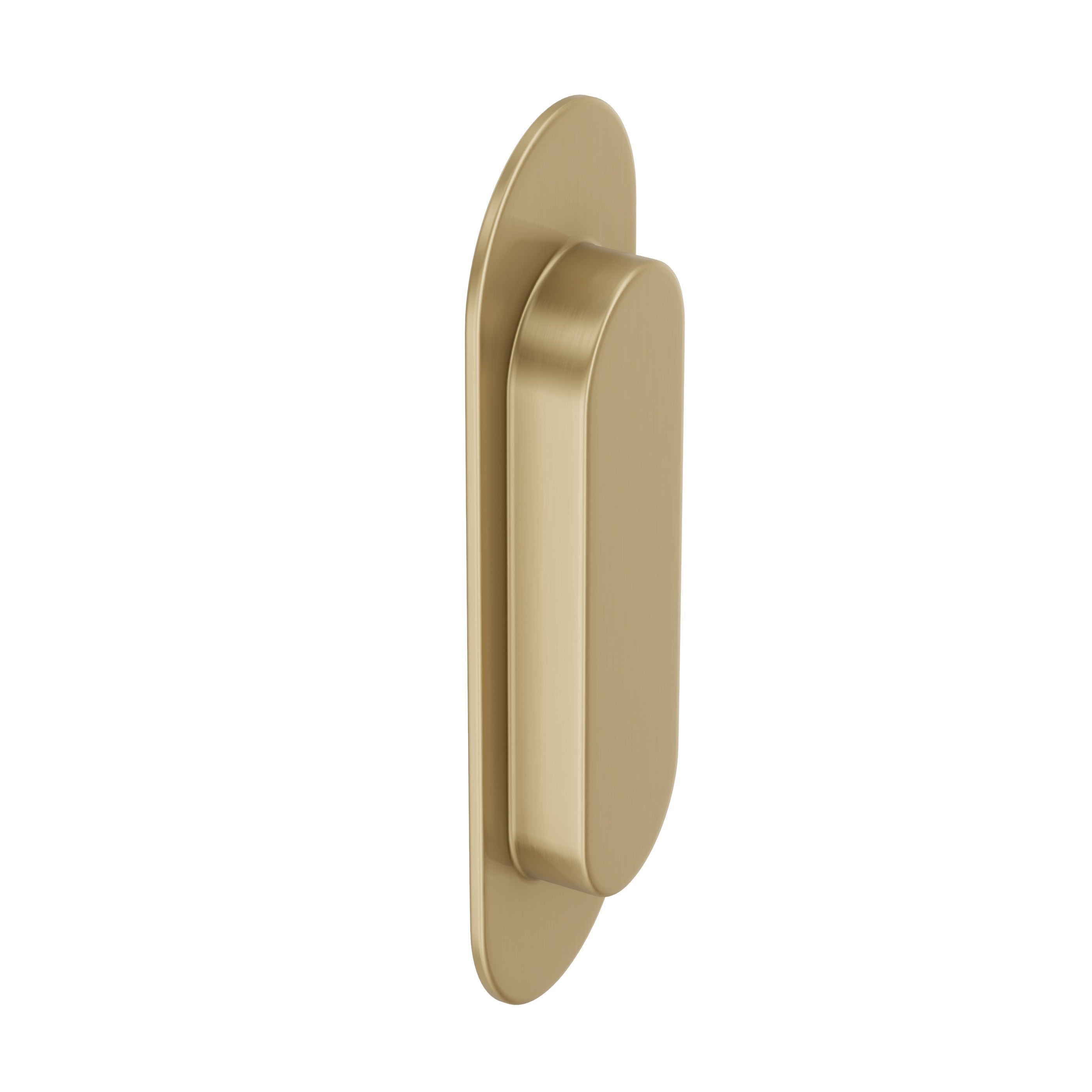 Lombardy Sliding Door Flush Pull – Brushed Brass