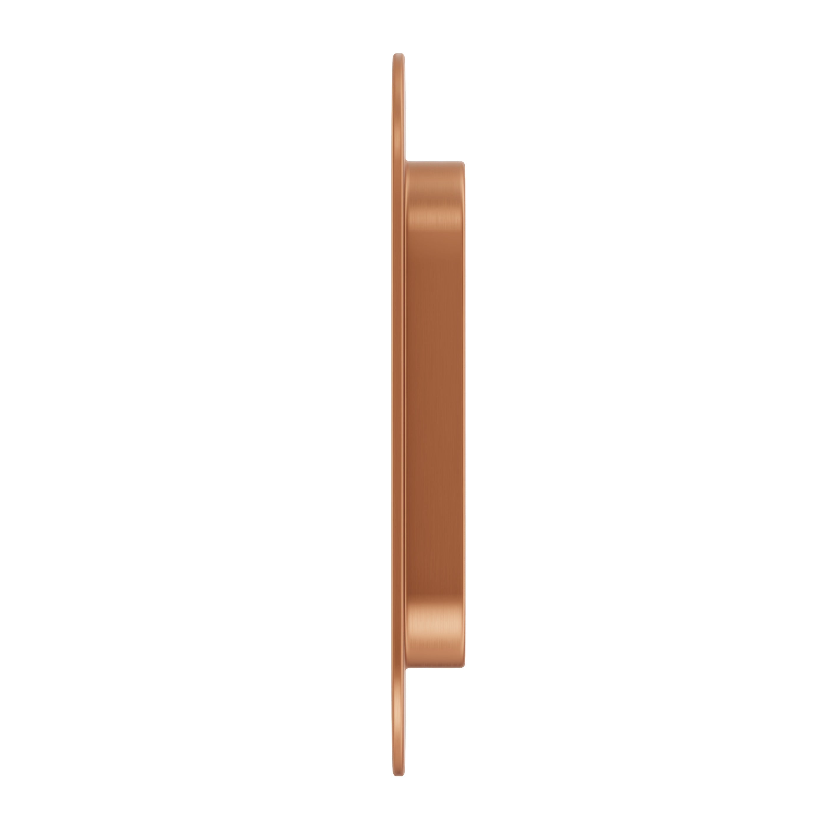 Lombardy Sliding Door Flush Pull – Brushed Copper