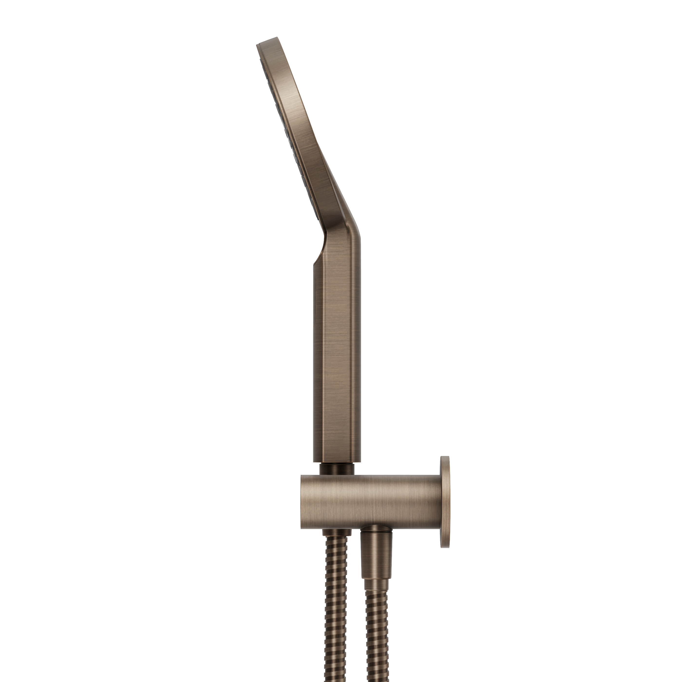 Round Hand Shower Wand - Antique Brass
