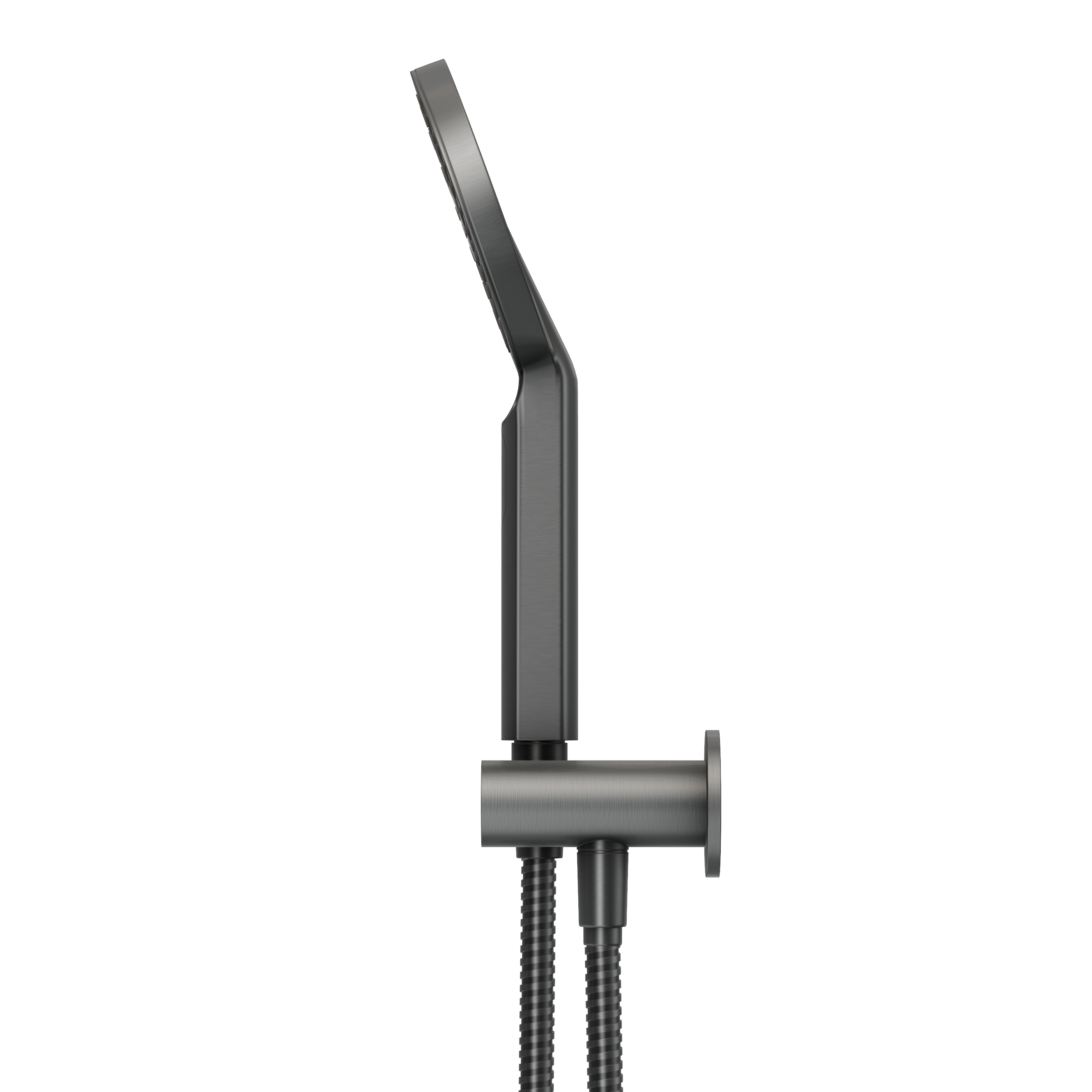 Round Hand Shower Wand - Gun Metal Brushed