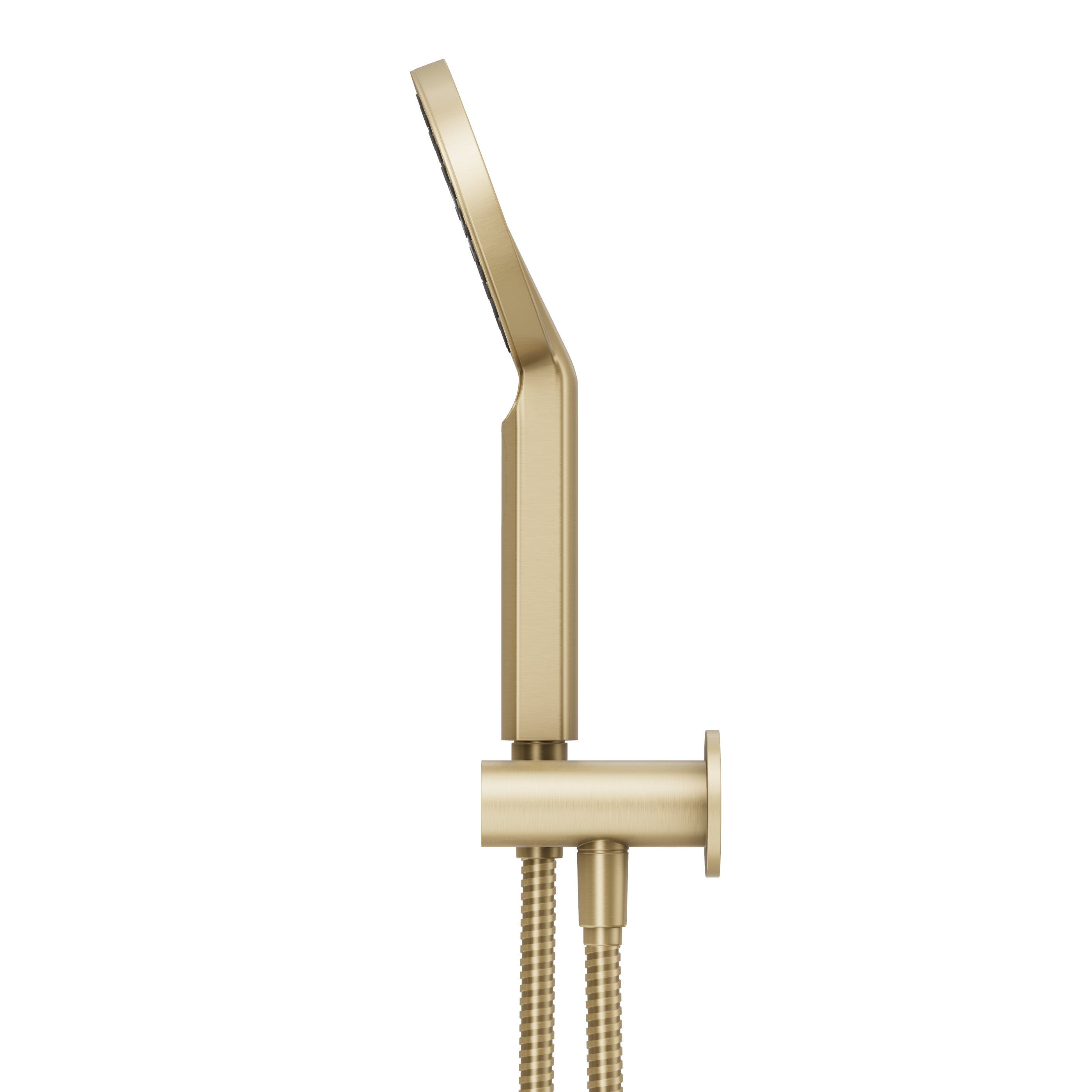 Round Hand Shower Wand - Brushed Brass