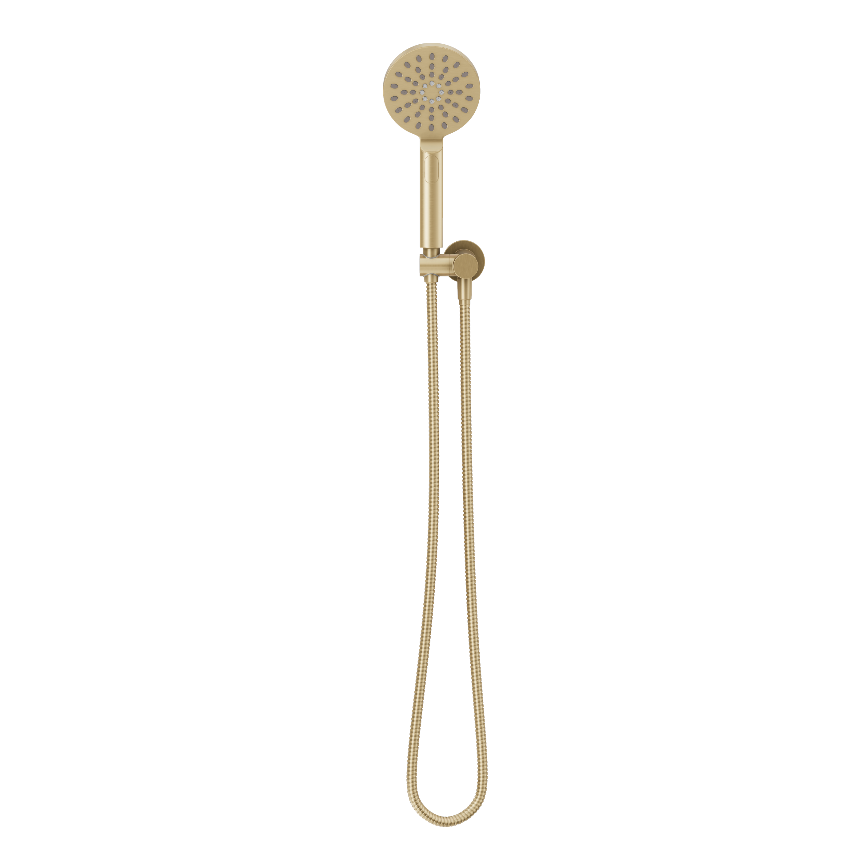 Round Hand Shower Wand - Brushed Brass
