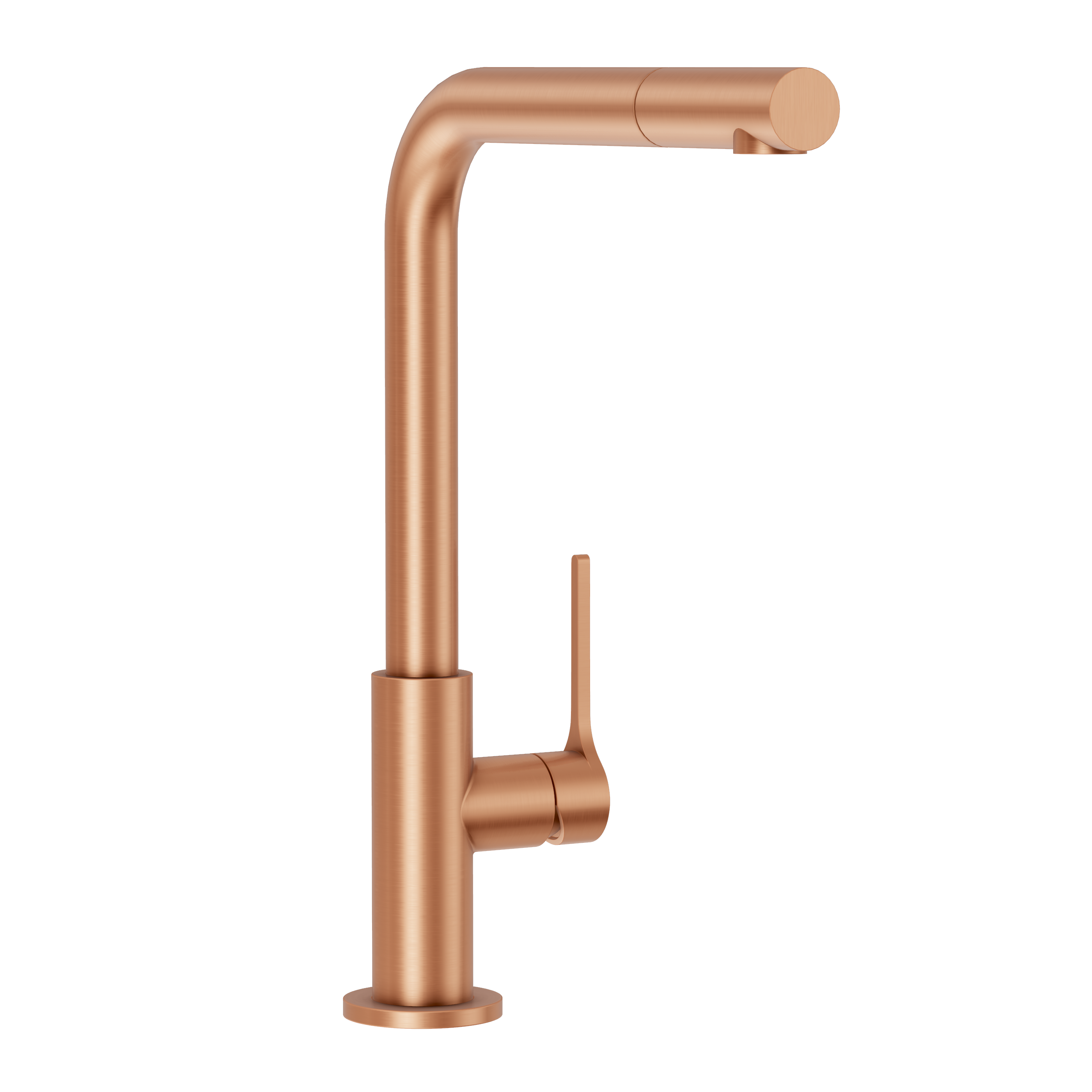 Sereno Laundry Pull Out Mixer - Brushed Copper