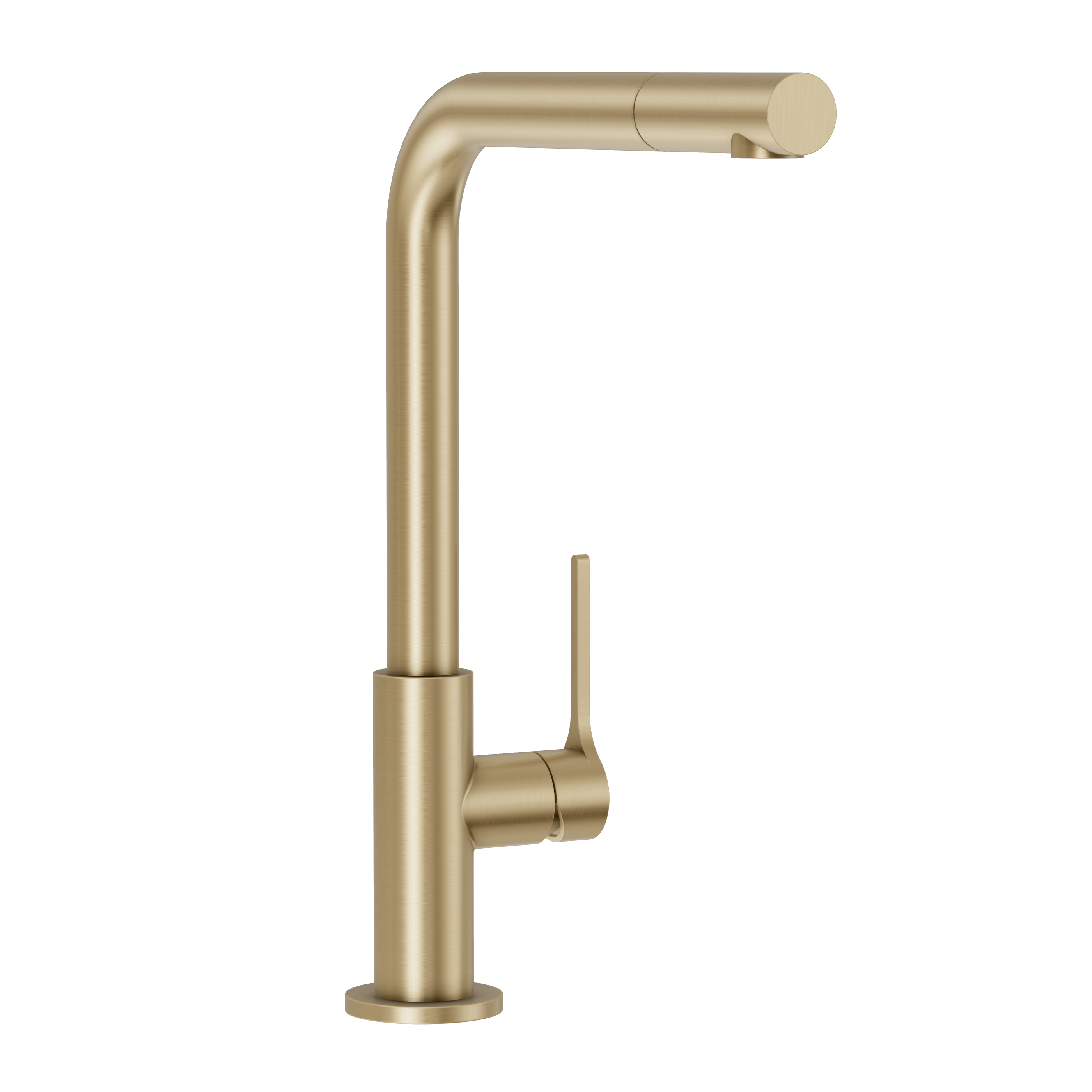 Sereno Laundry Pull Out Mixer - Brushed Brass