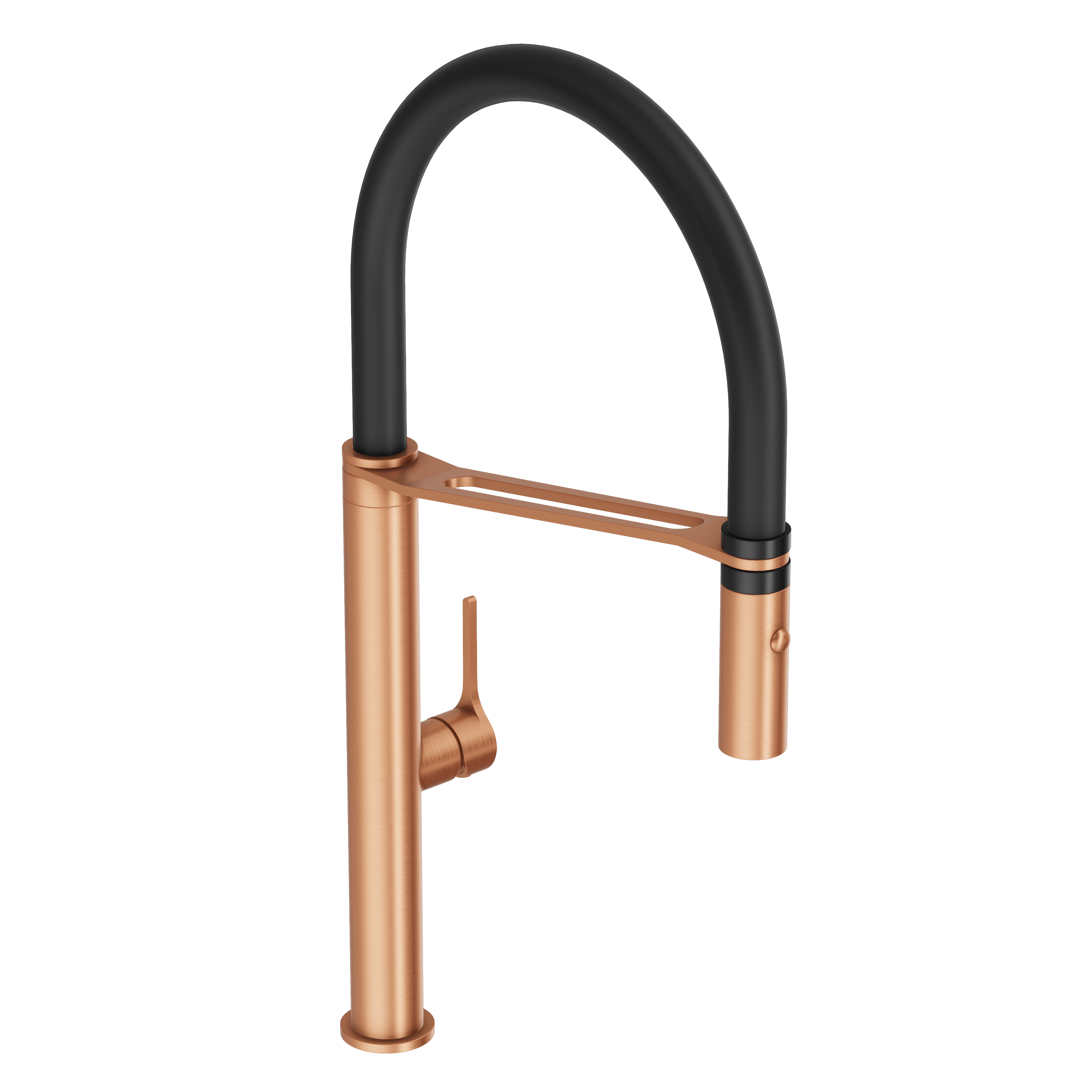 Sereno Pull Down Kitchen Mixer Tap - Brushed Copper