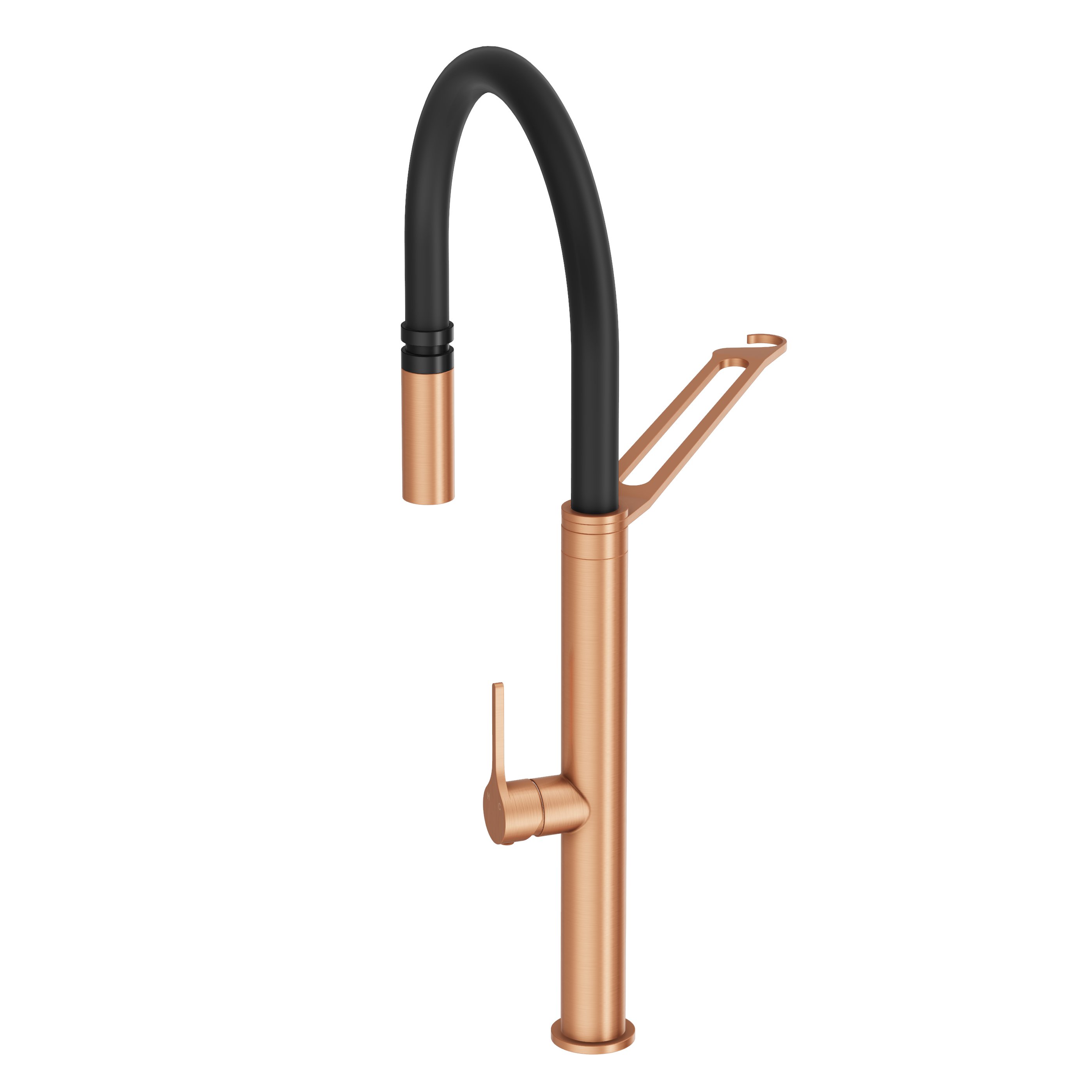 Sereno Pull Down Kitchen Mixer Tap - Brushed Copper