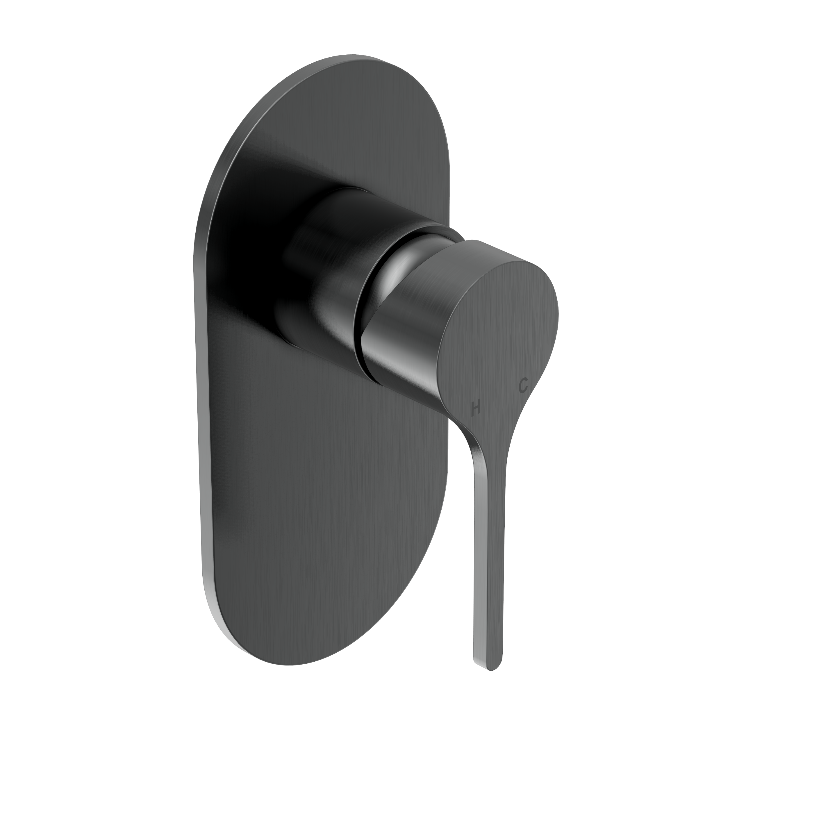 Sereno Wall Mixer - Gun Metal Brushed