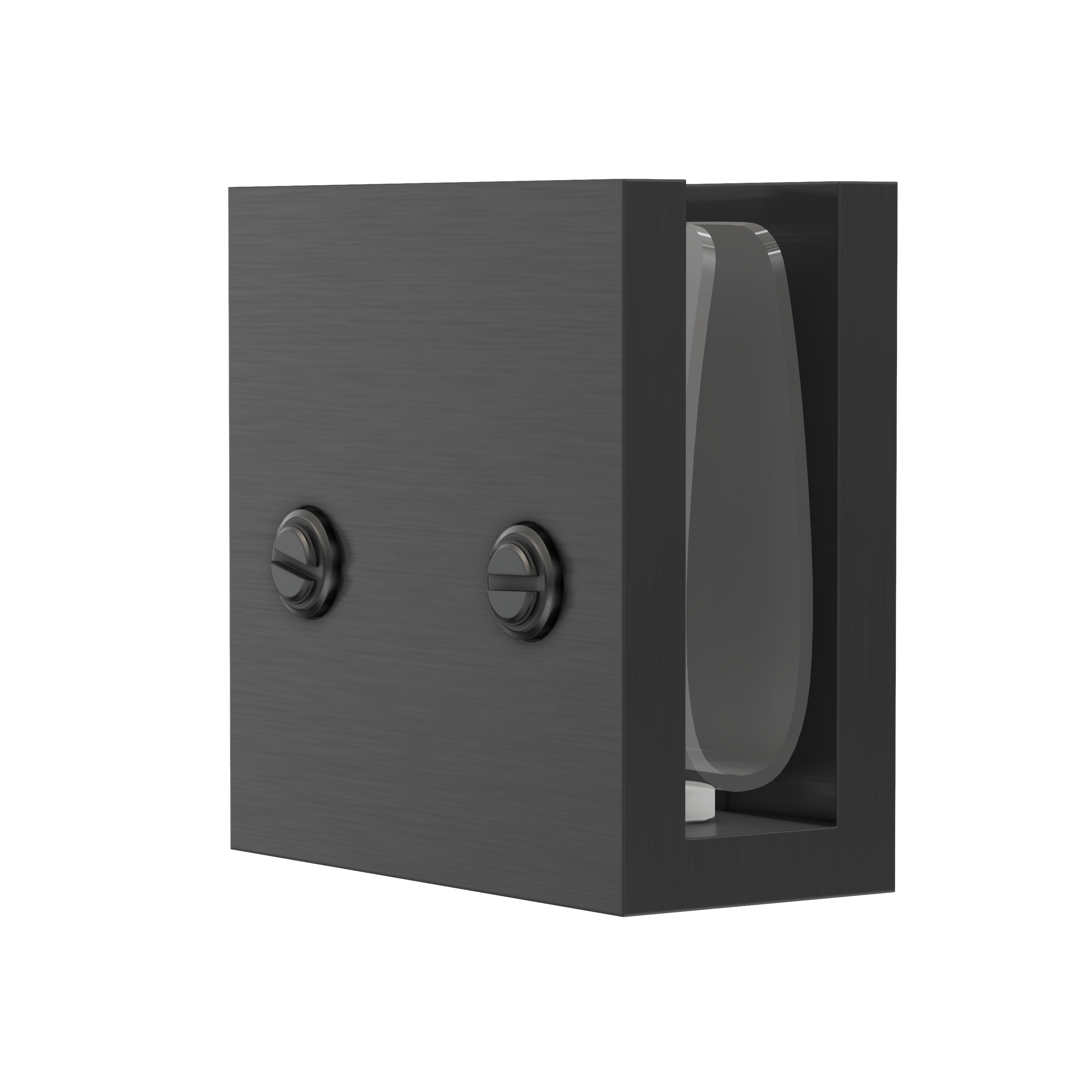 Shower Glass Clamp - Gun Metal Brushed