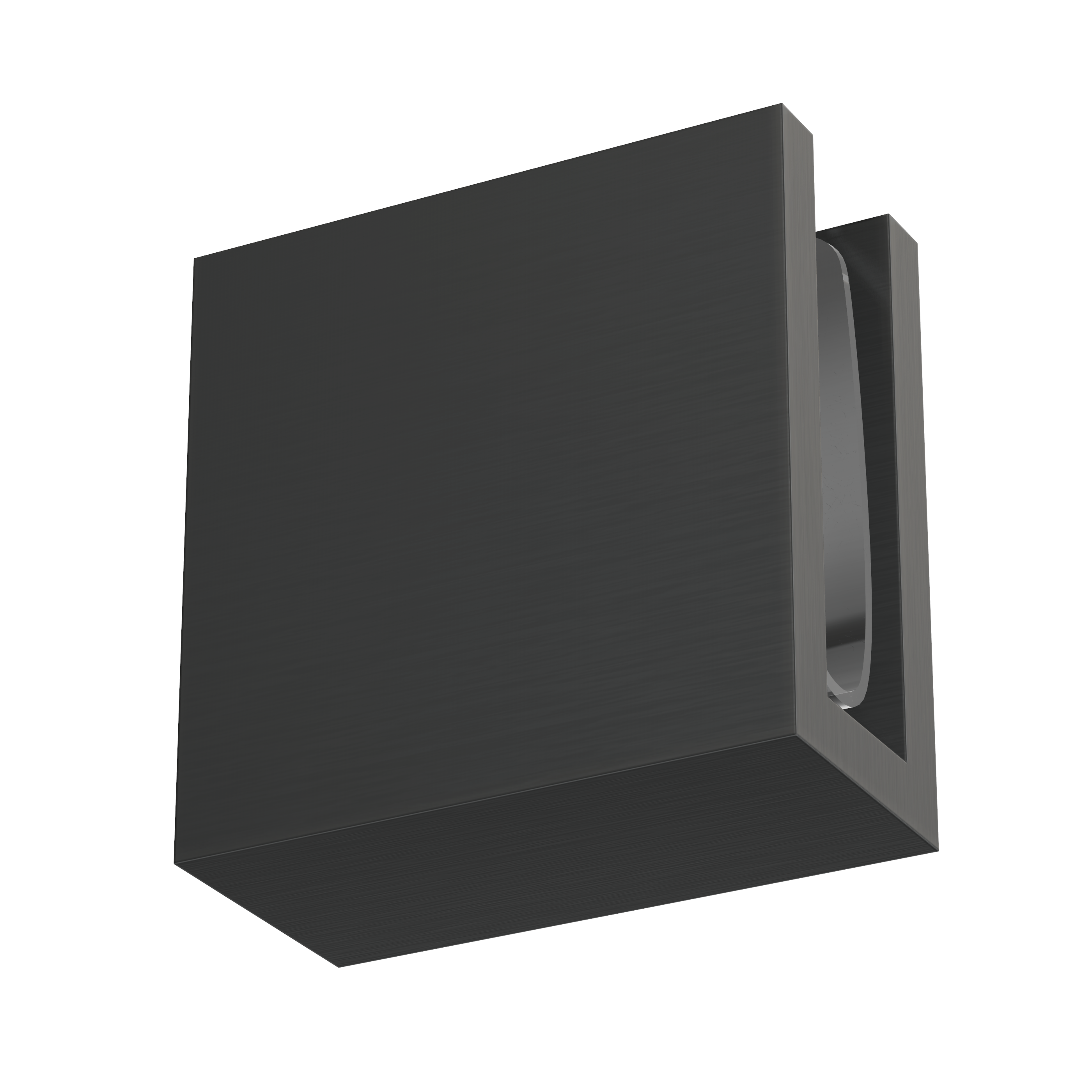 Shower Glass Clamp - Gun Metal Brushed