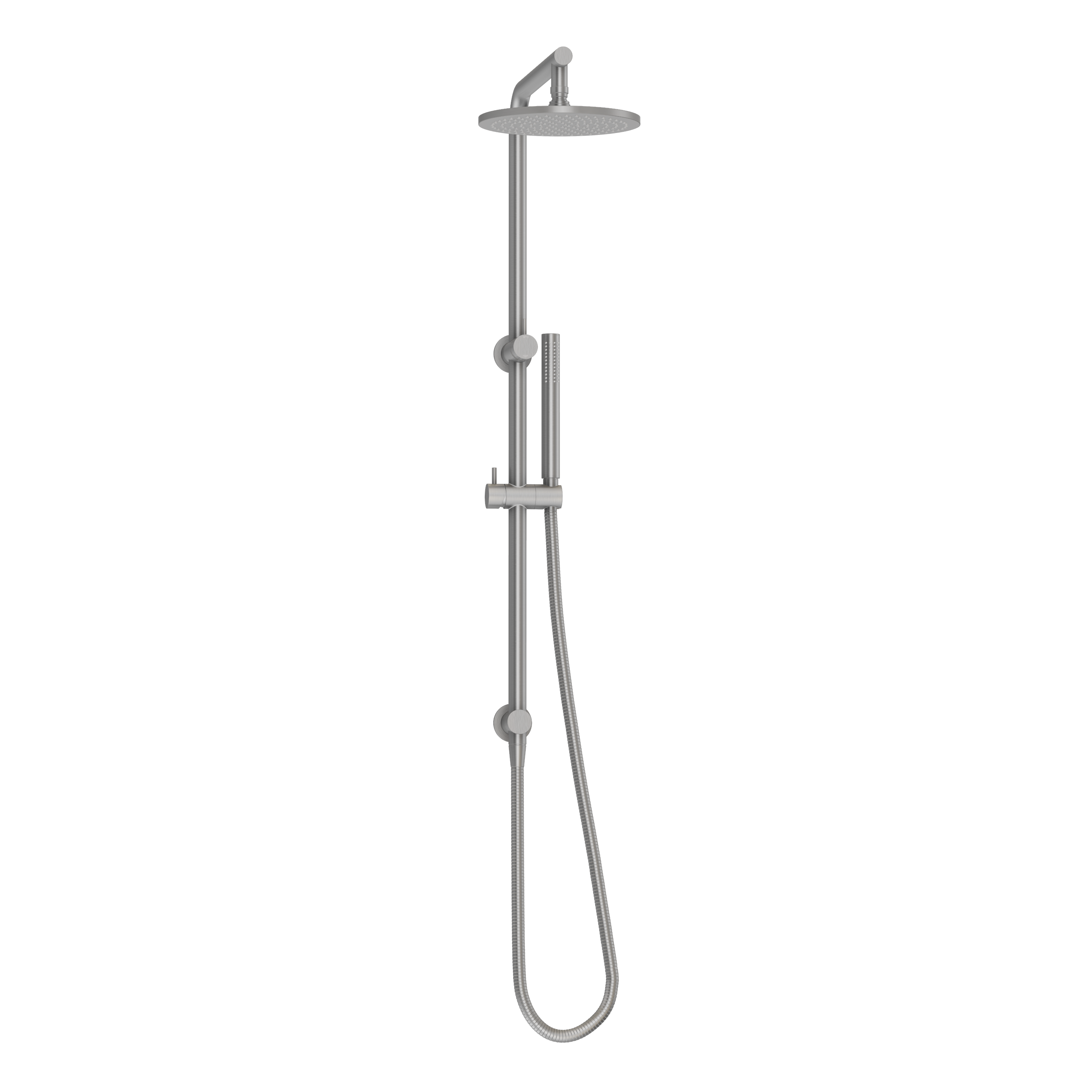 Shower Rail Set - Brushed Nickel