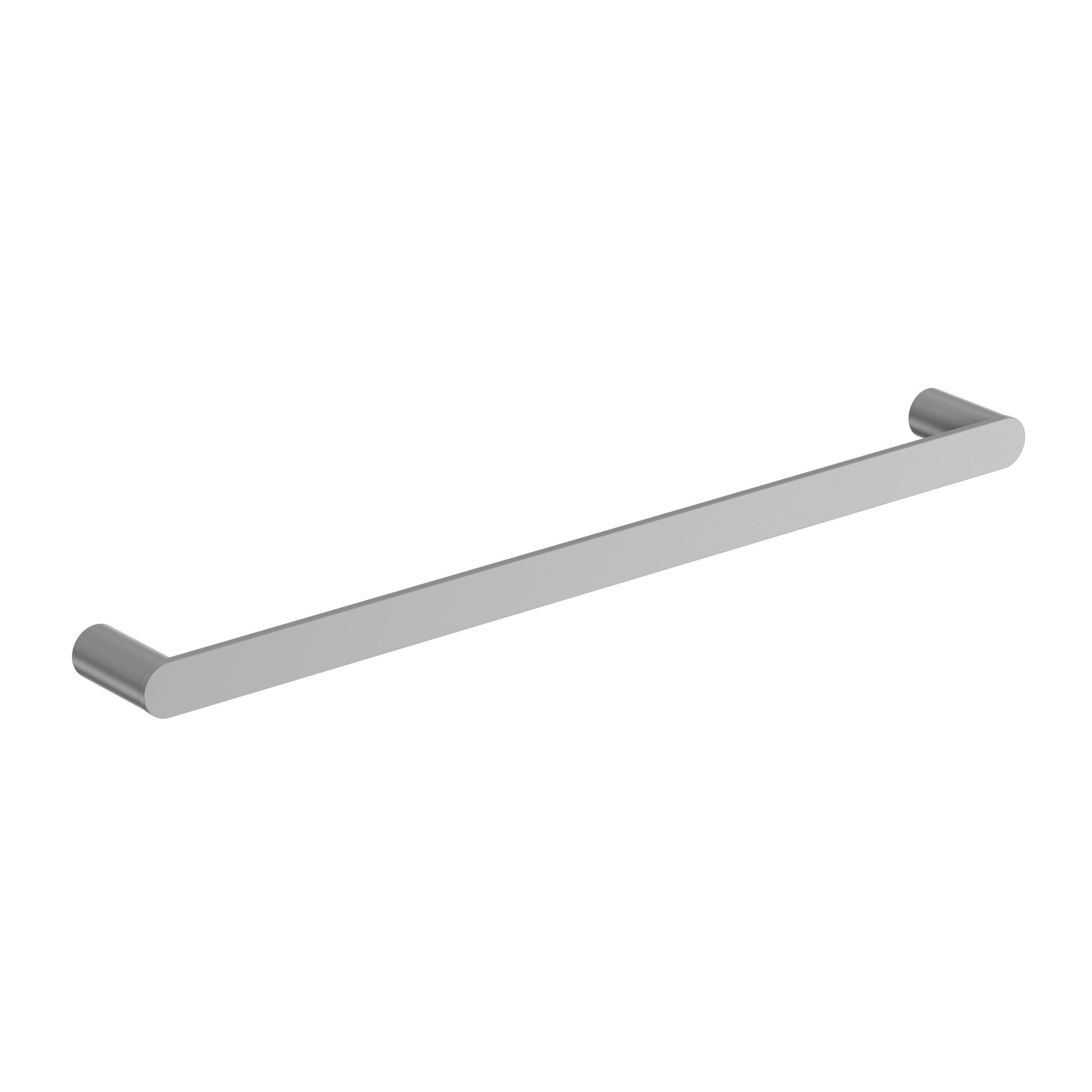 Single Towel Rail - Brushed Nickel
