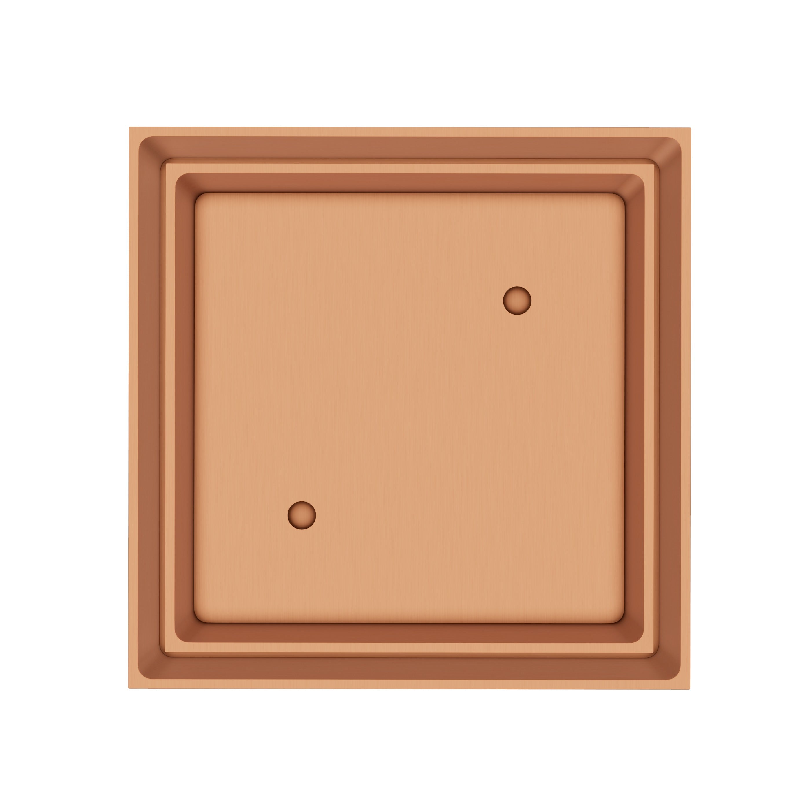 Tile Insert Floor Waste - Brushed Copper