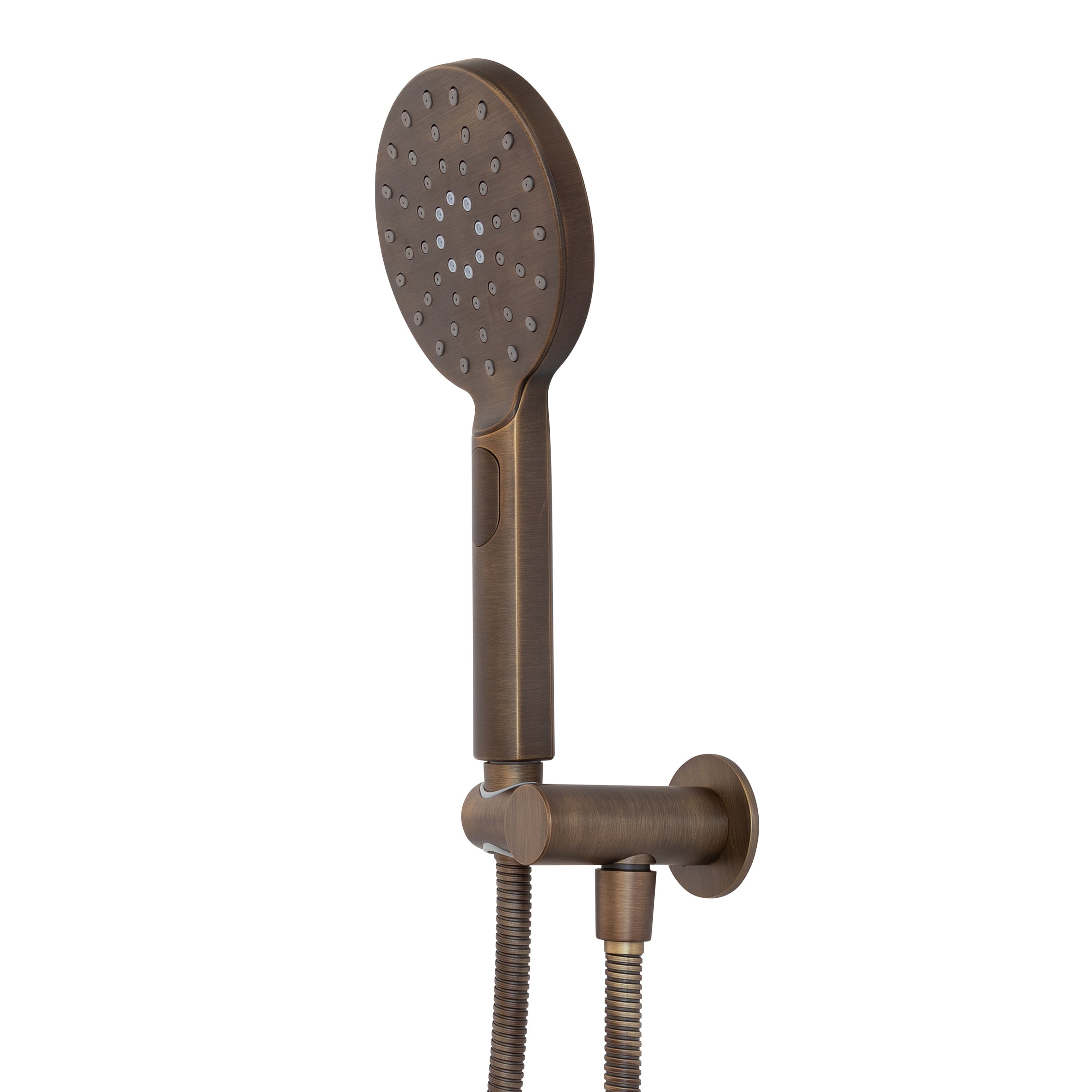 Round Hand Shower Wand - Antique Brass