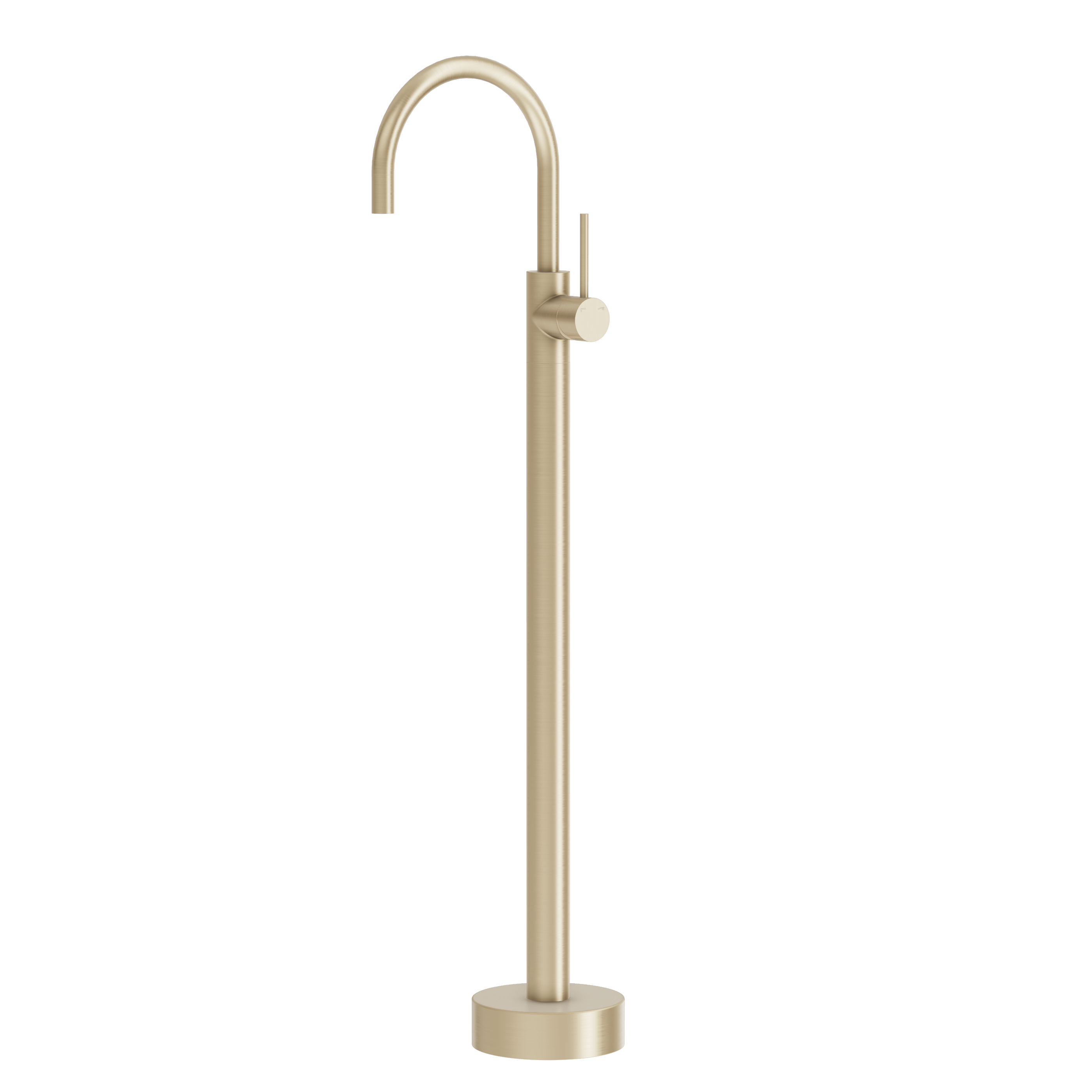 Haven Bath Filler with Mixer - Brushed Brass