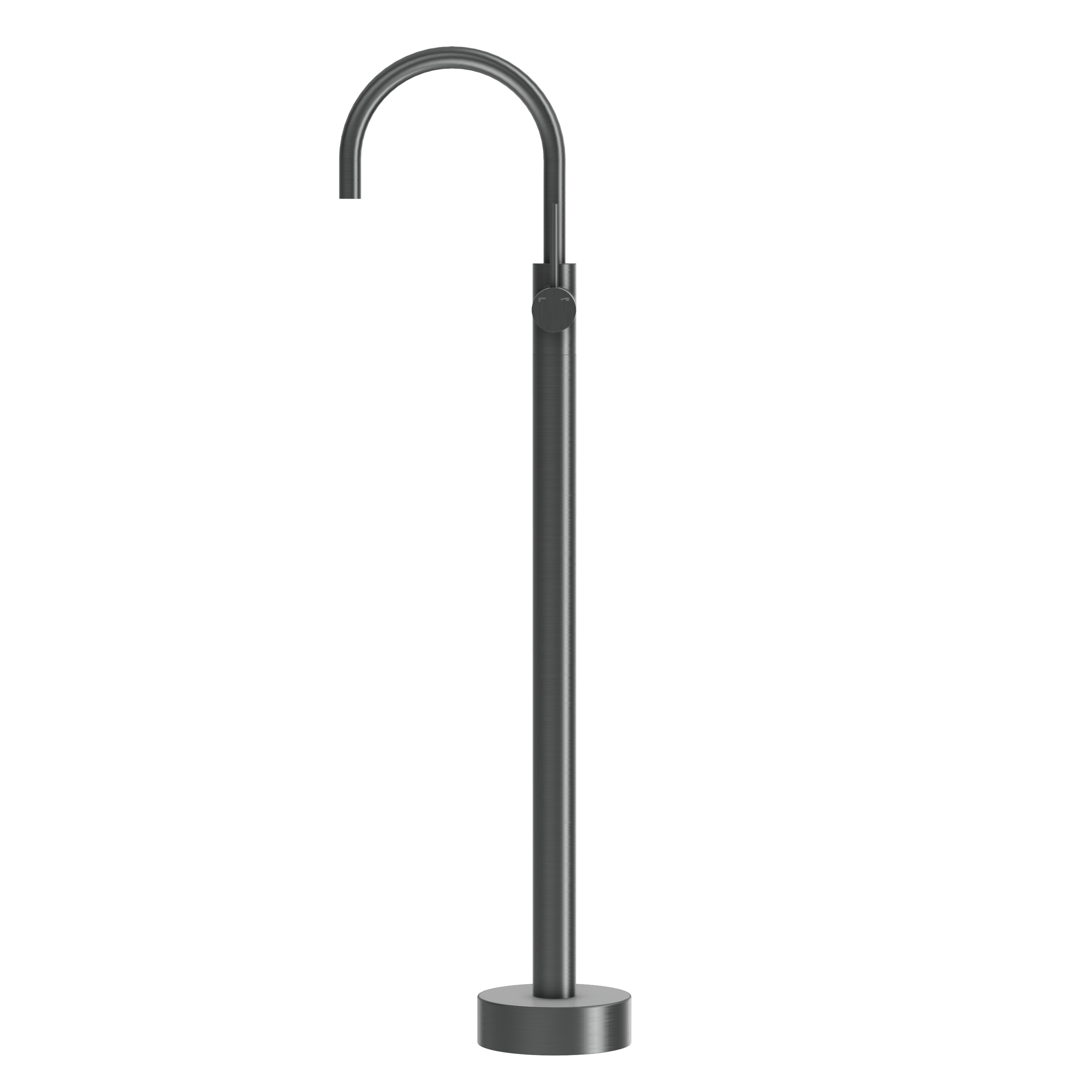 Haven Bath Filler with Mixer - Gun Metal Brushed