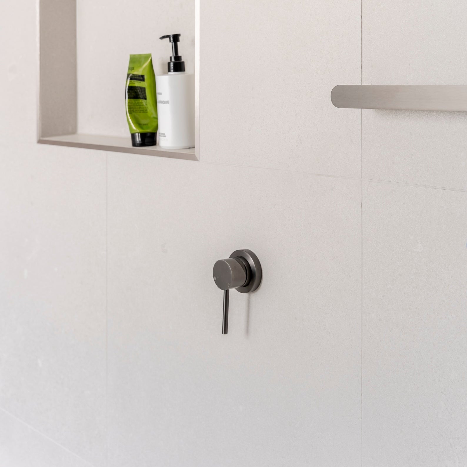 Haven Wall Mixer - Gun Metal Brushed
