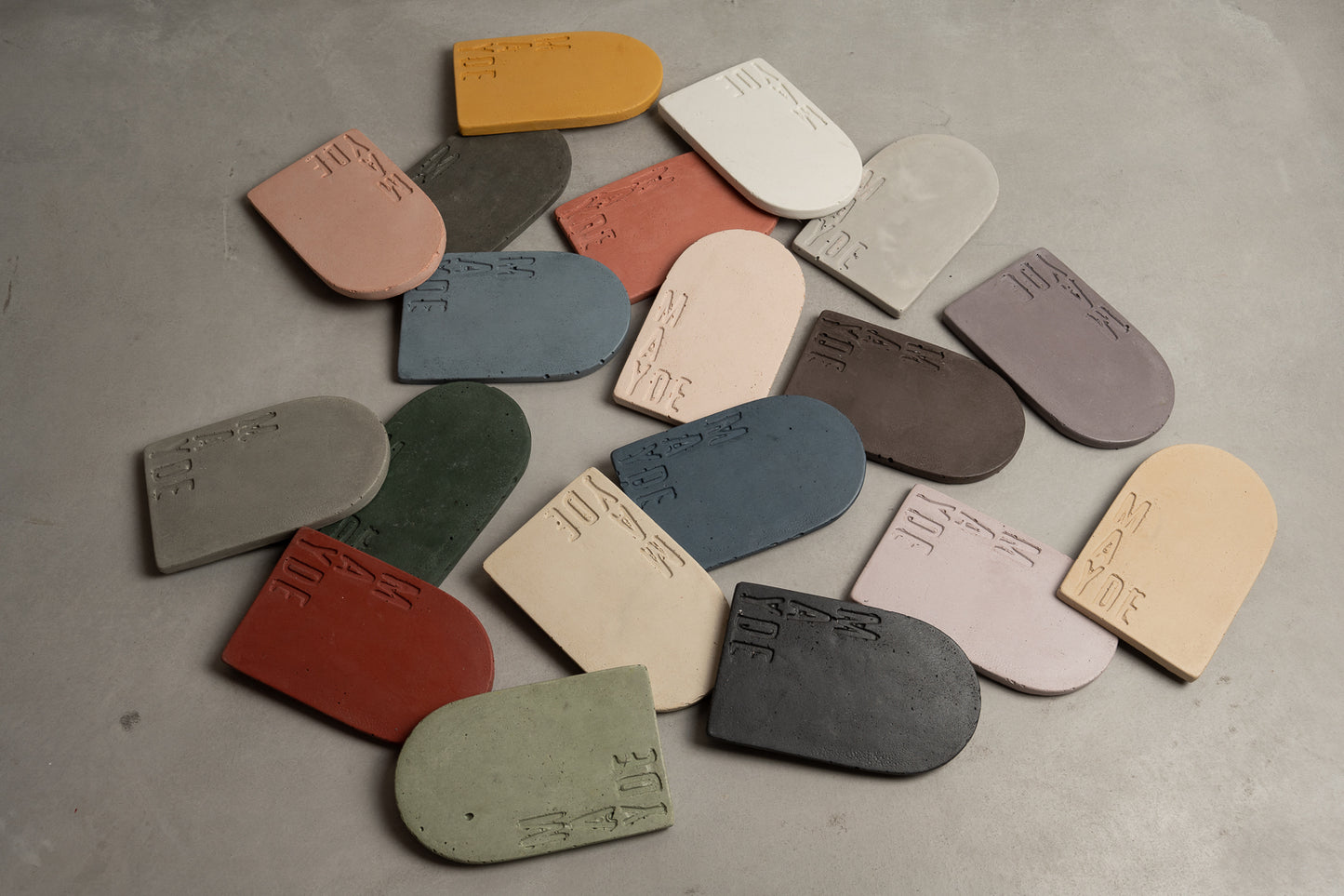 Basin Colour Samples