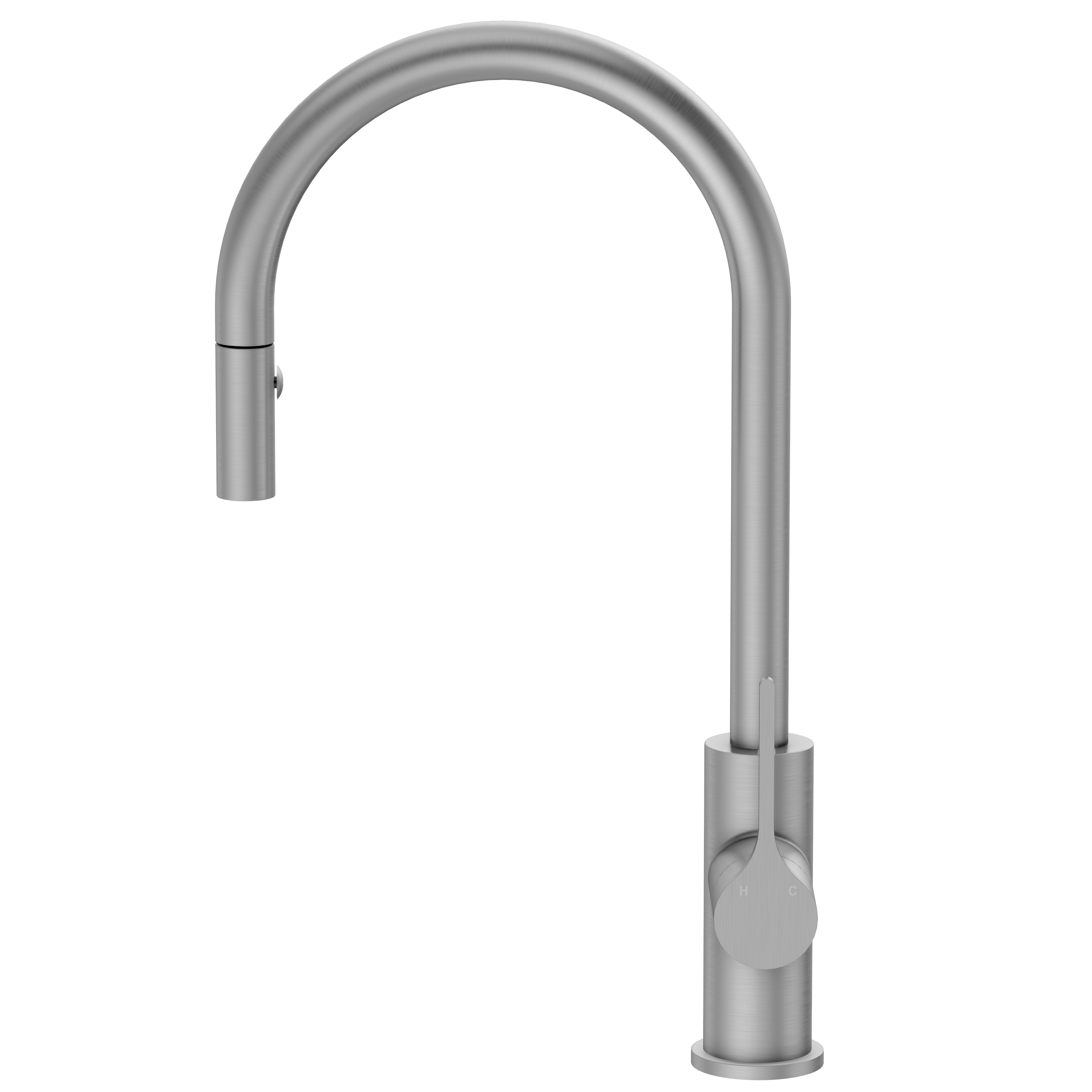 Sereno Gooseneck Pull Out Mixer - Brushed Nickel