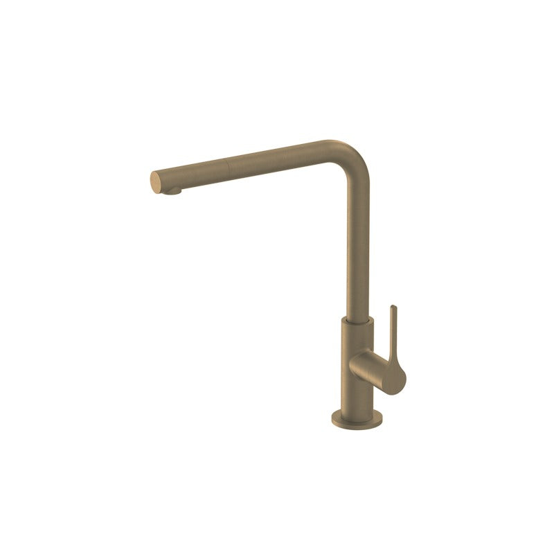 Sereno Laundry Pull Out Mixer - Antique Brass