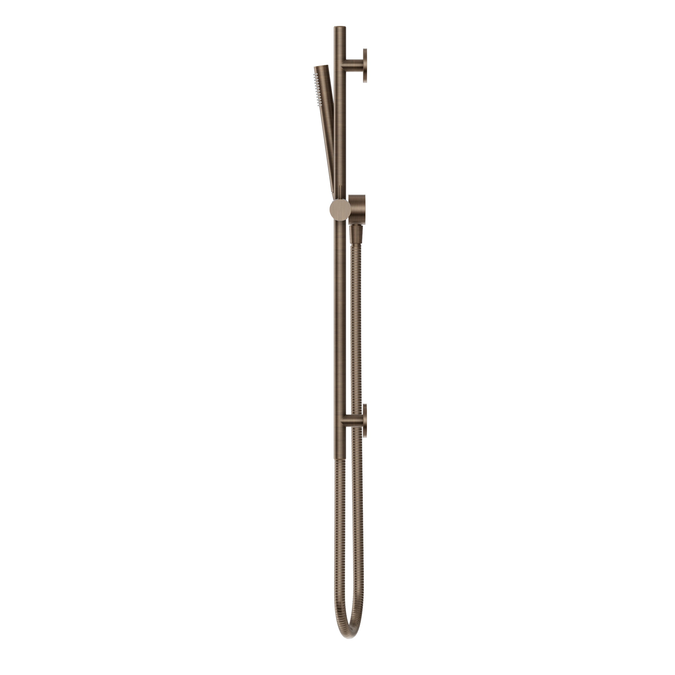 Adjustable Shower Rail Set - Antique Brass