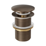 Basin Pop Up Waste - Antique Brass