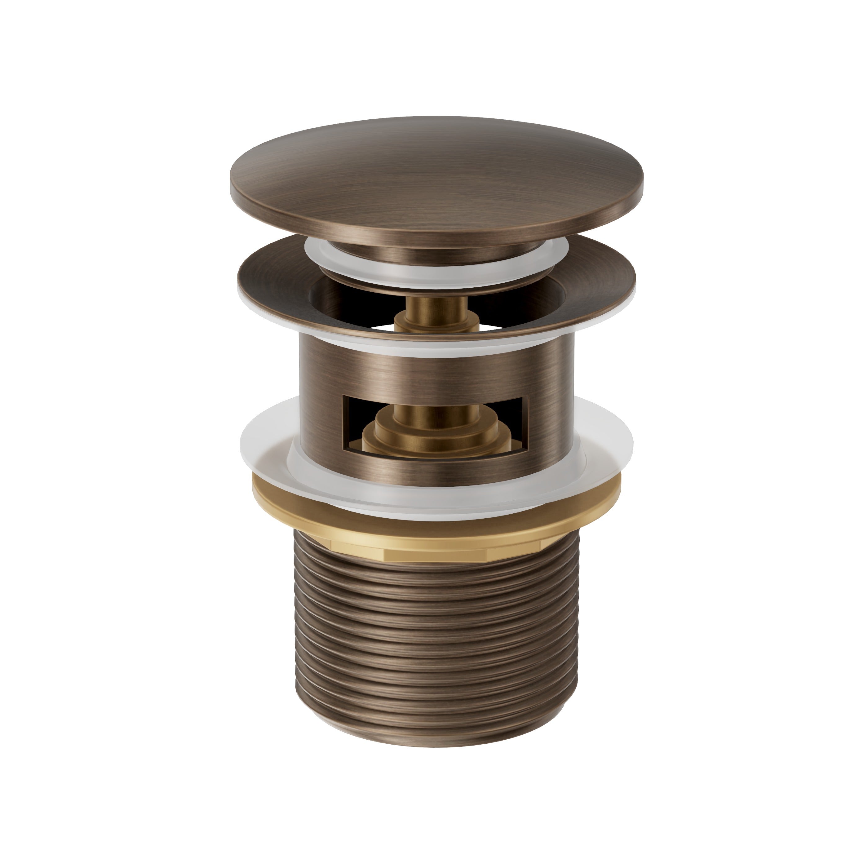 Bath Pop Up Waste - Antique Brass