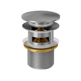 Basin Overflow Pop Up Waste - Brushed Nickel