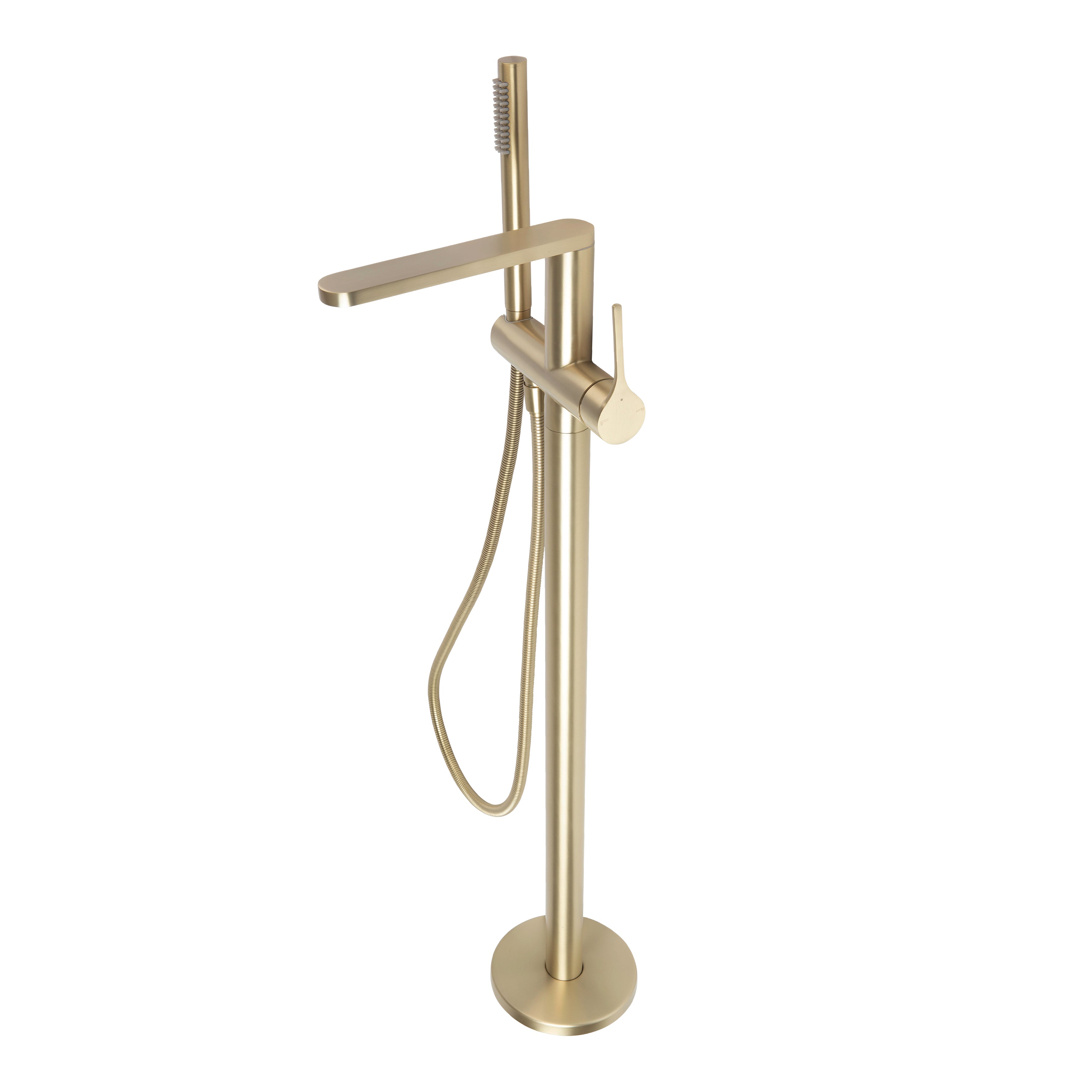 Sereno Bath Filler with Hand Shower - Gold Brushed