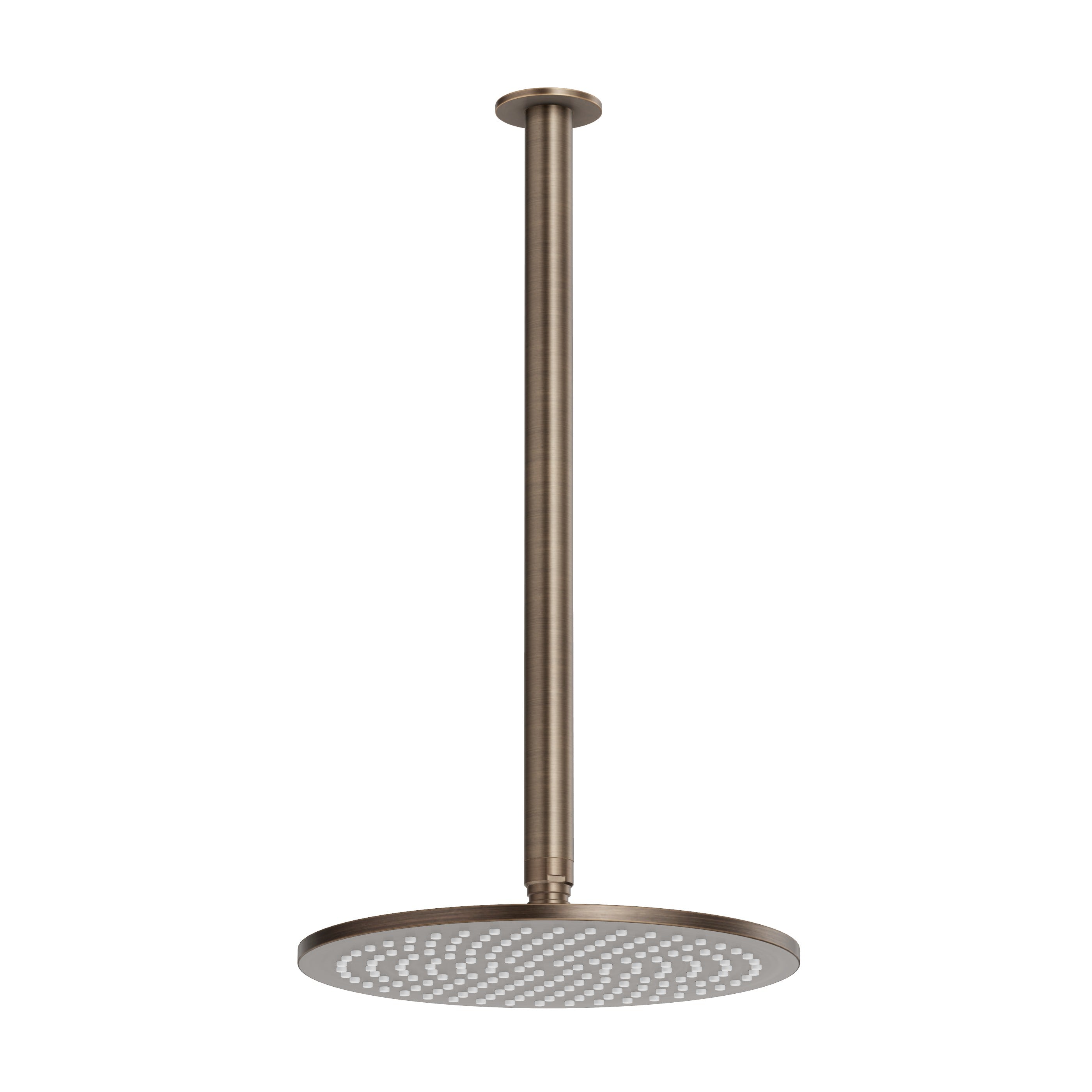Ceiling Shower & 400mm Arm  - Antique Brass