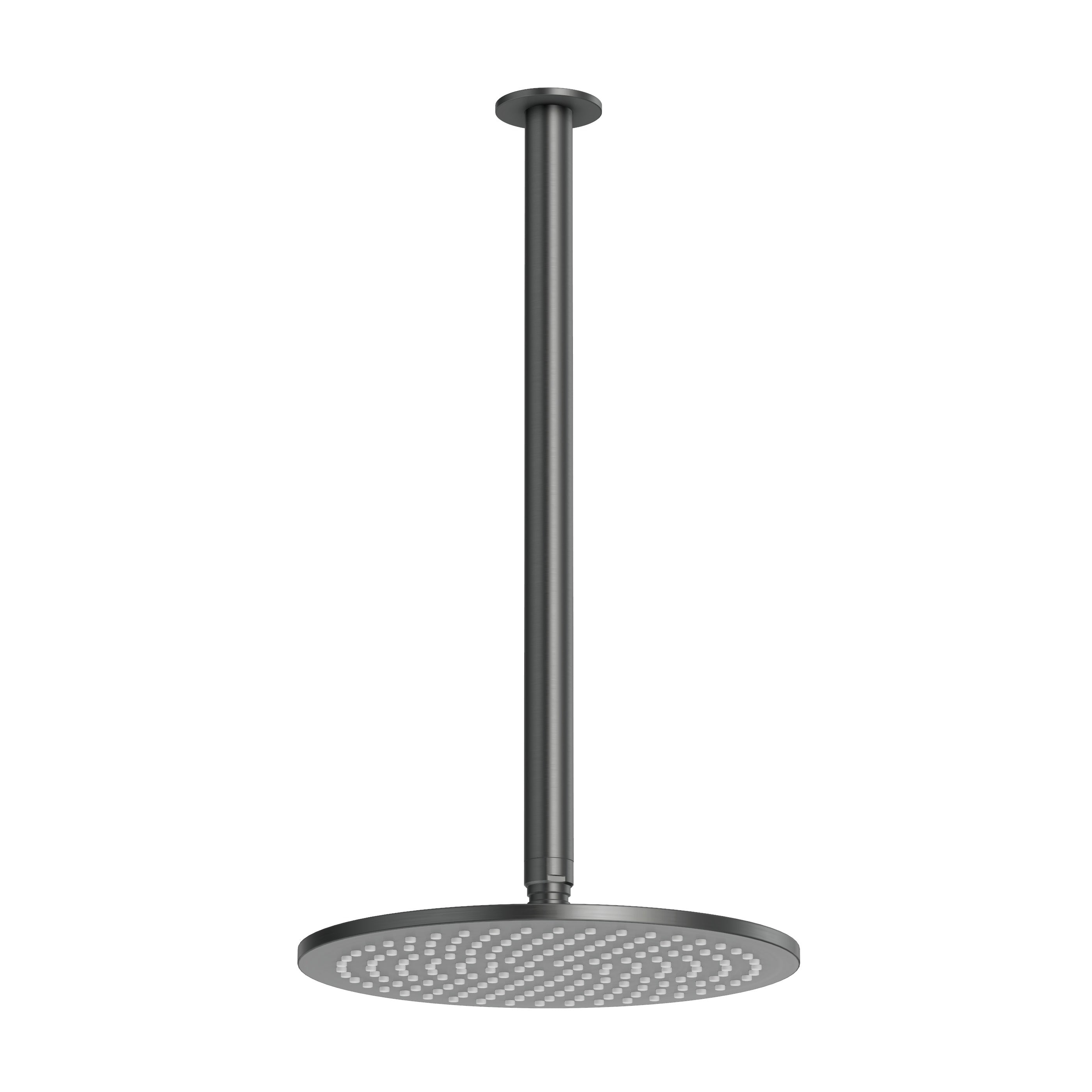Ceiling Shower & 400mm Arm  - Gun Metal Brushed