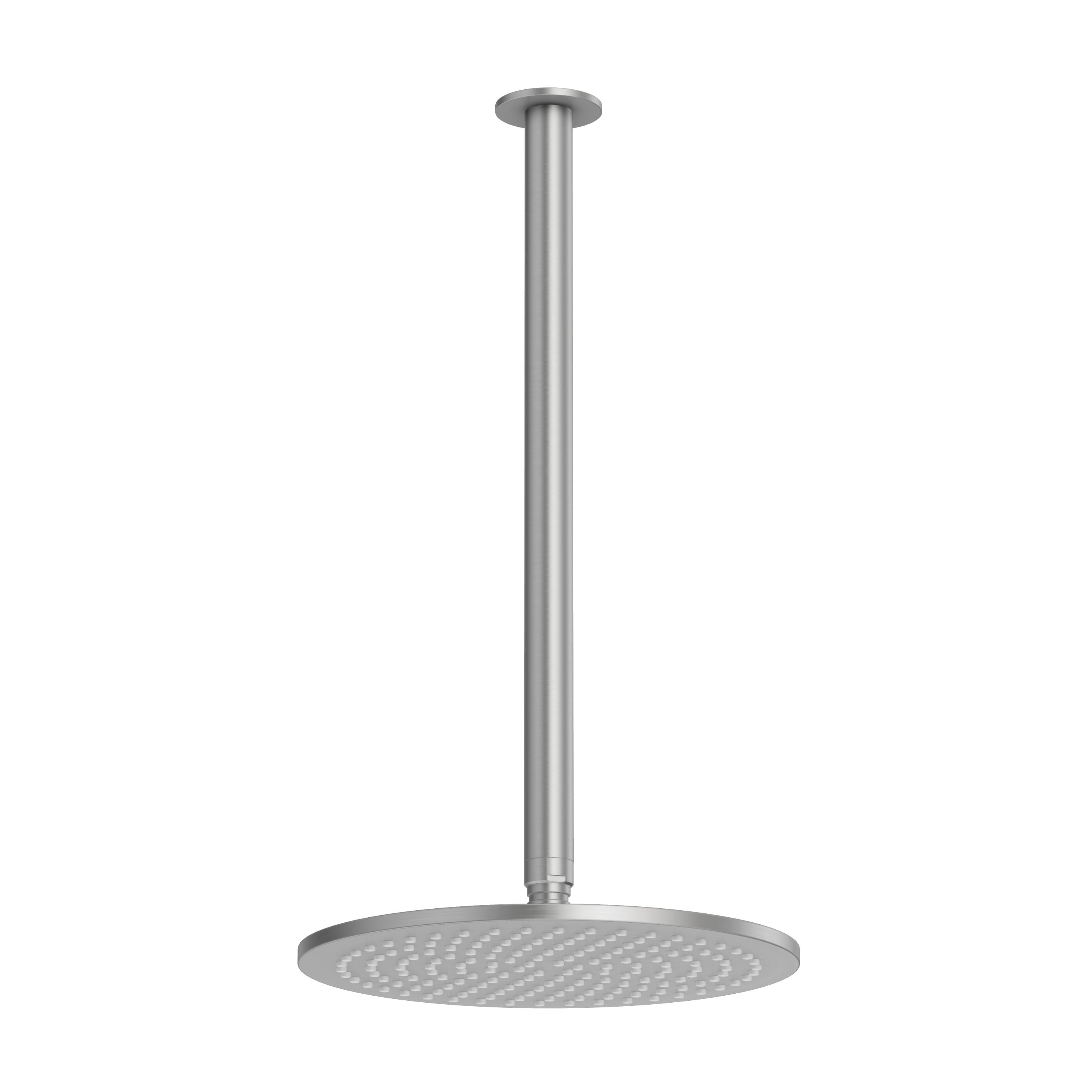 Ceiling Shower & 400mm Arm  - Brushed Nickel