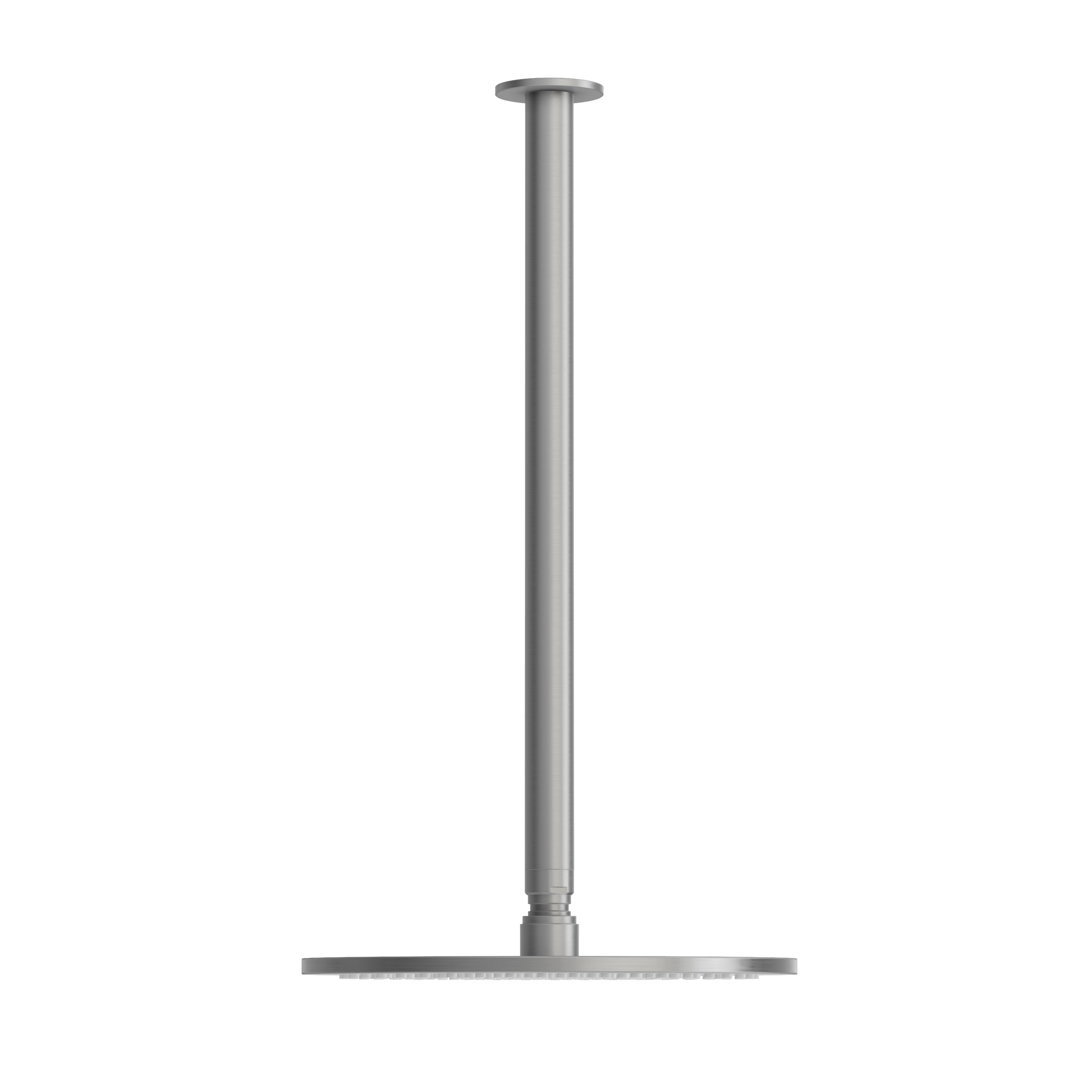 Ceiling Shower & 400mm Arm  - Brushed Nickel
