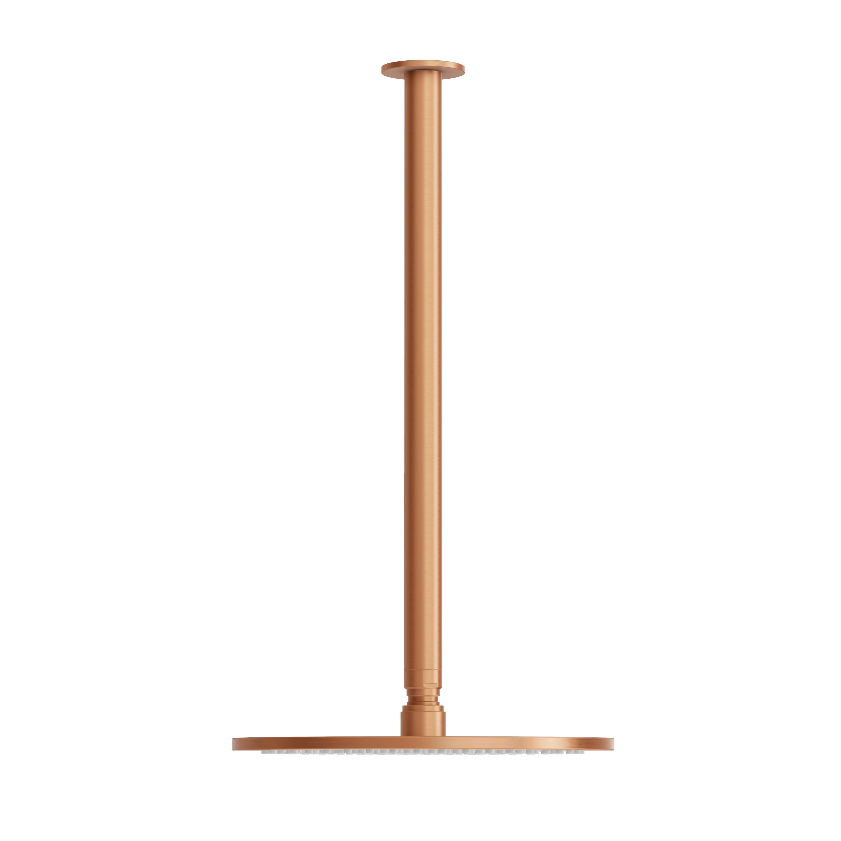 Ceiling Shower & 400mm Arm  - Brushed Copper