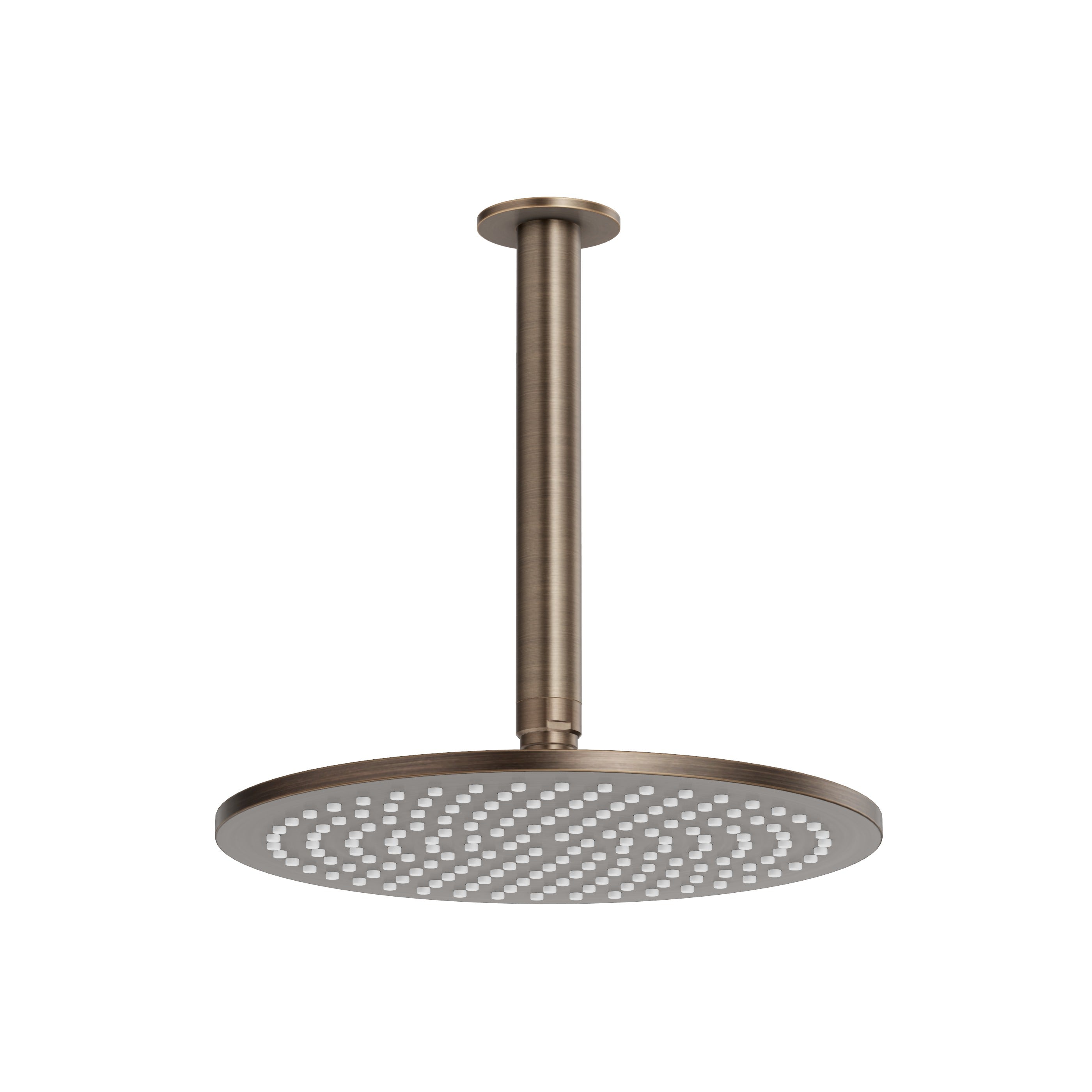 Ceiling Shower Head & Arm - Antique Brass