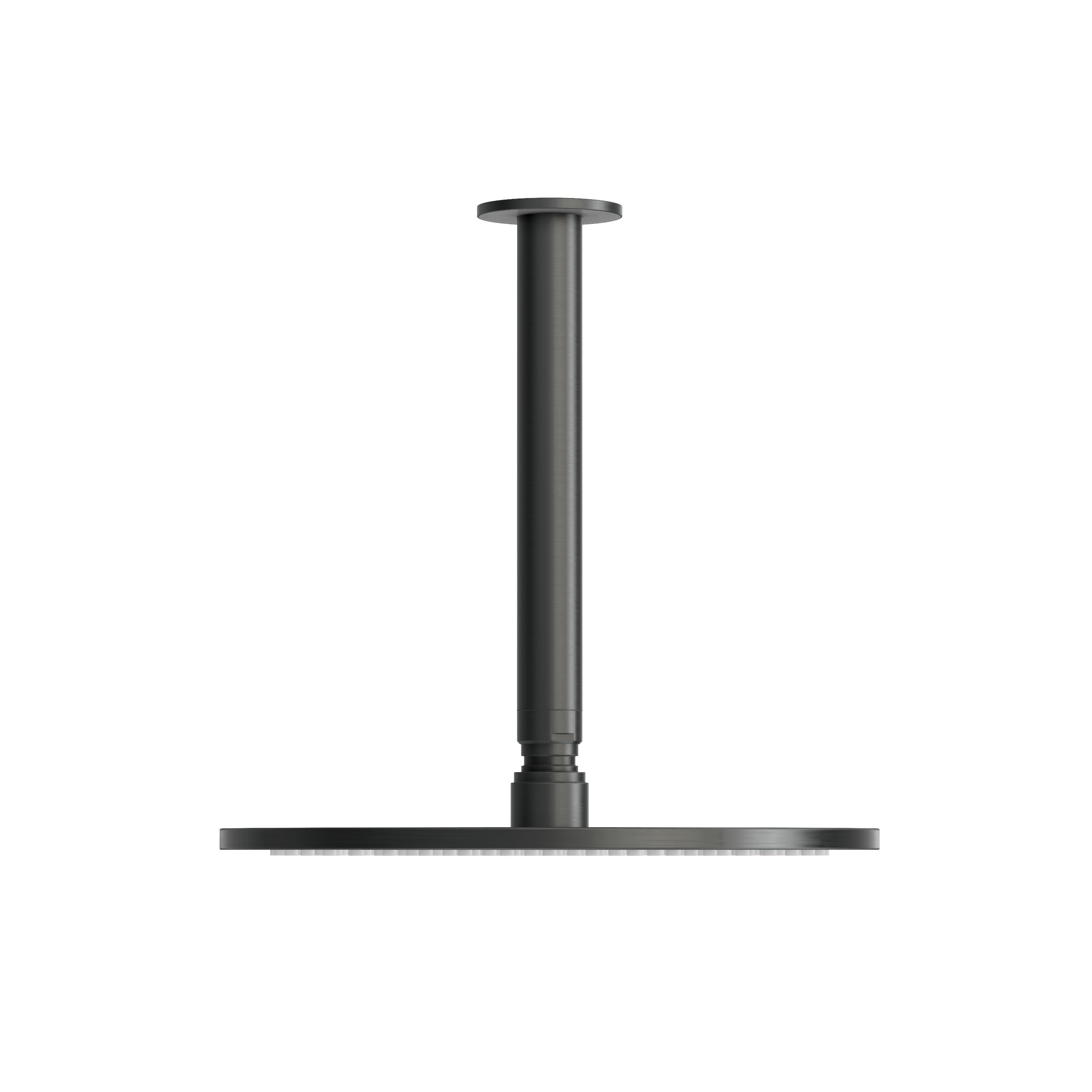 Ceiling Shower Head & Arm - Gun Metal Brushed