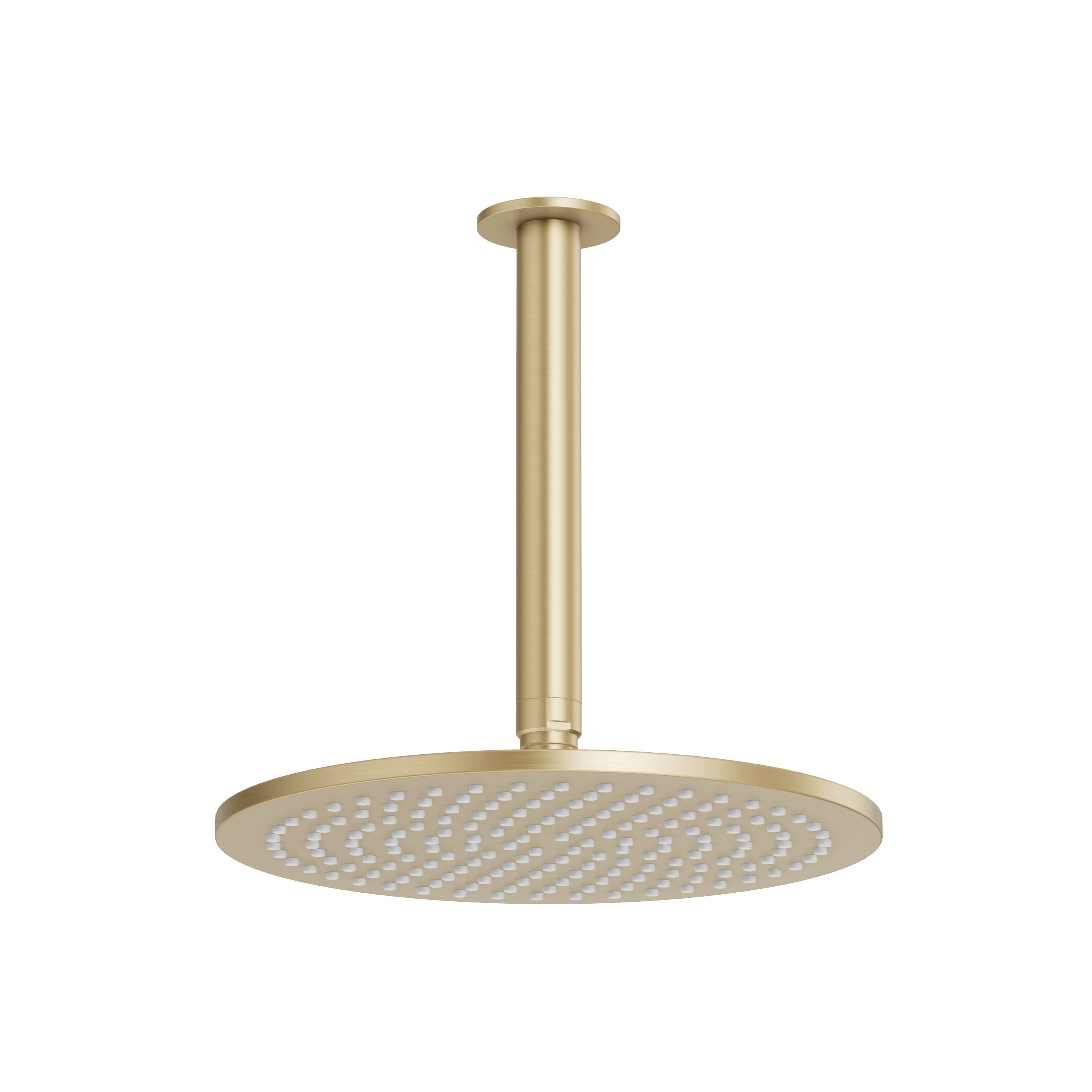 Ceiling Shower Head & Arm - Brushed Brass